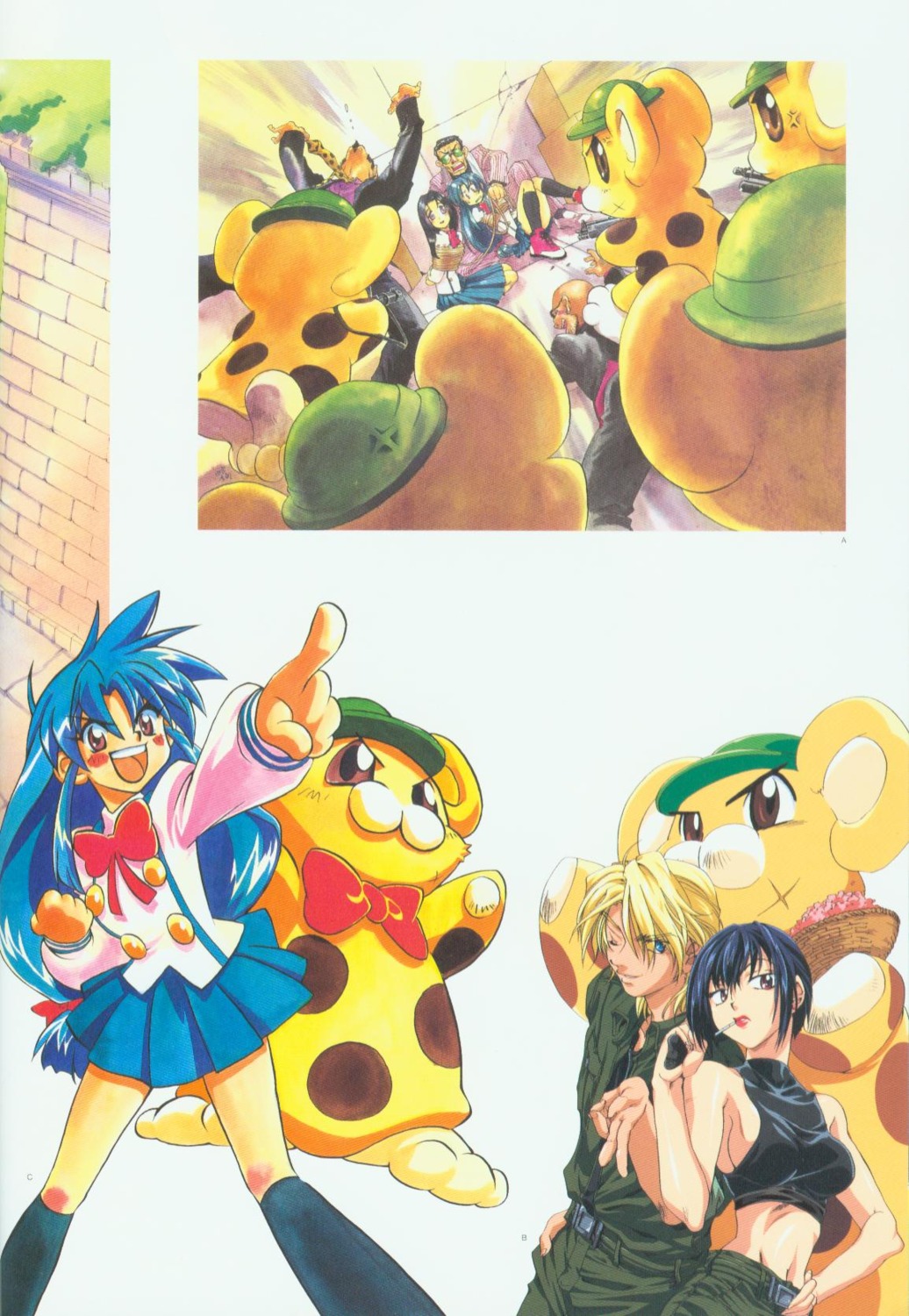 bonta-kun, chidori_kaname, full_metal_panic, kurz_weber, melissa_mao, seifuku, shikidouji