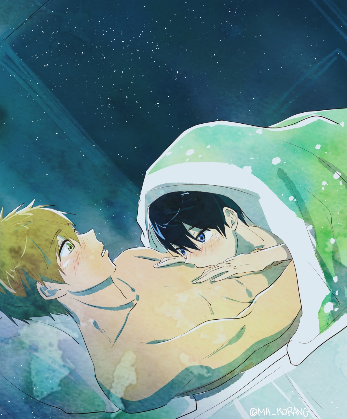 free!, ma_korang, male, nanase_haruka, tachibana_makoto, yaoi