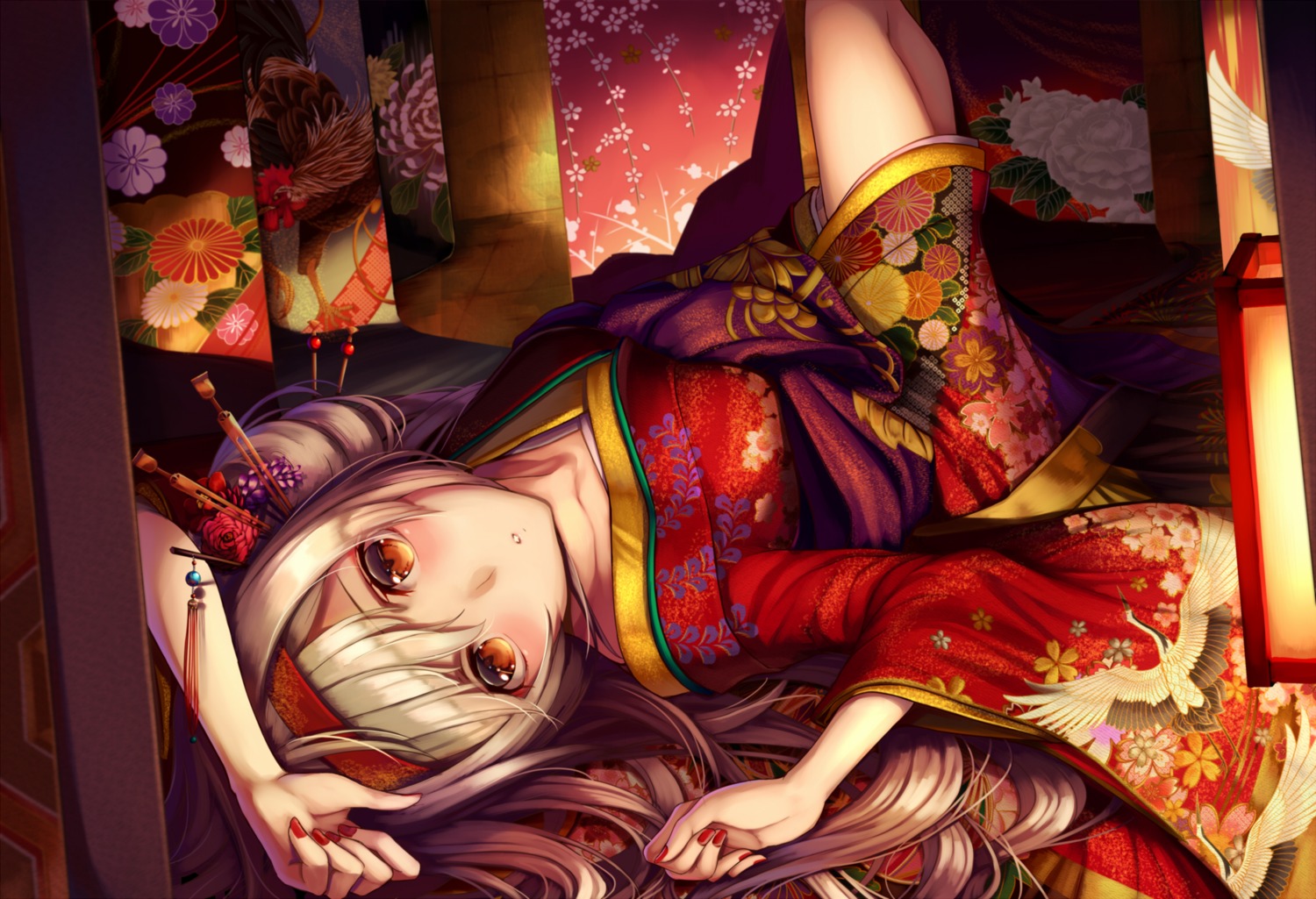 kantai_collection, kimono, kirieroido_iii, shoukaku_(kancolle)