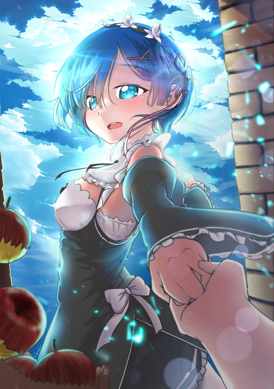 carillus, maid, re:zero_kara_hajimeru_isekai_seikatsu, rem_(re_zero)