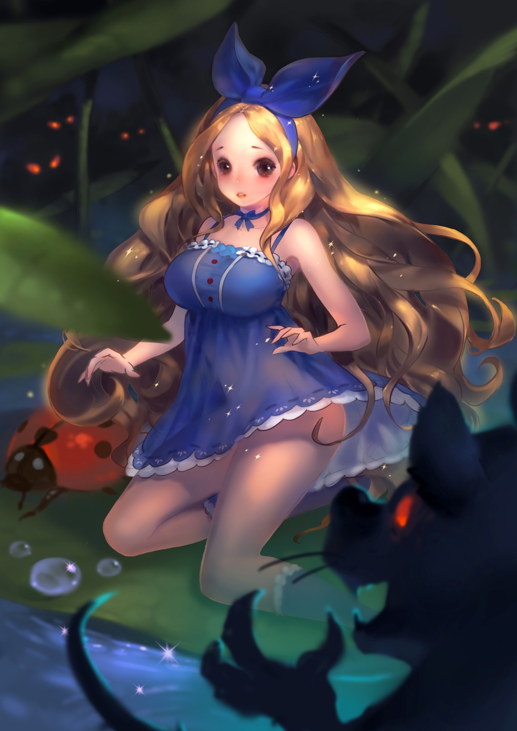 dress, monster, nopan, see_through, thumbelina, truelion