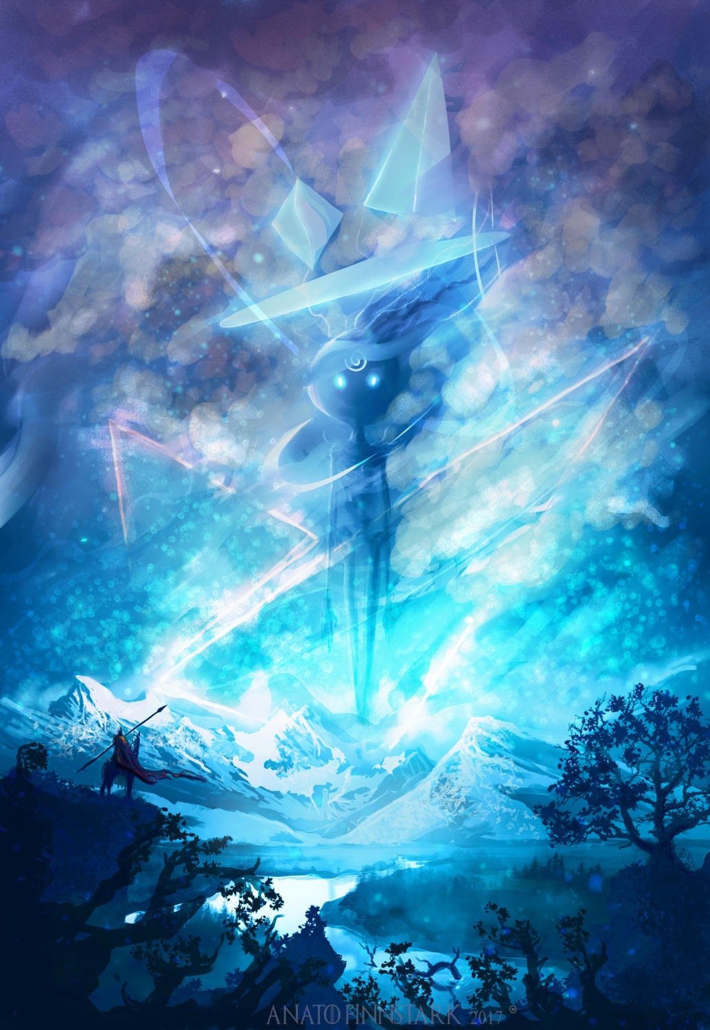 anatofinnstark, landscape, weapon