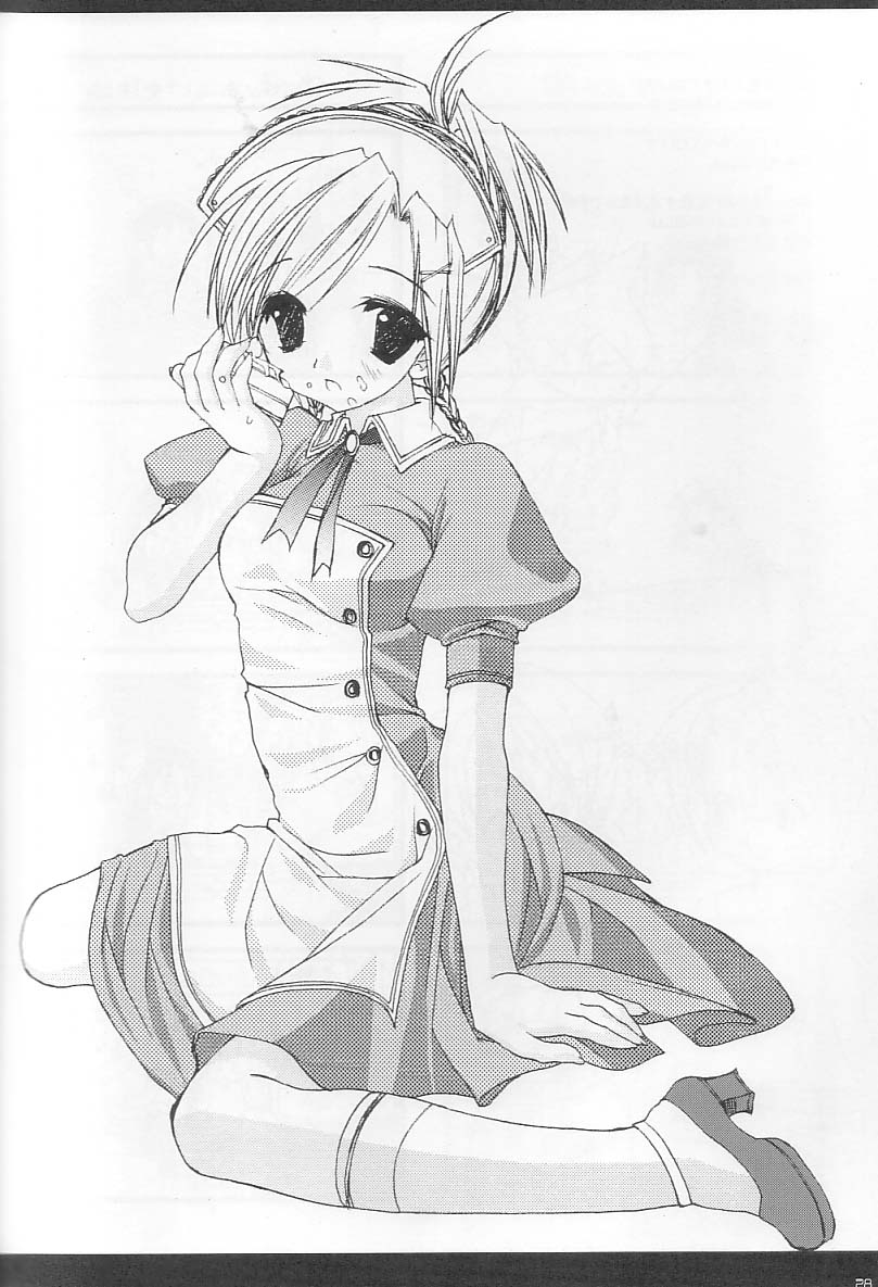 bleed_through, final_fantasy, final_fantasy_x, maid, miyasu_risa, monochrome, rikku