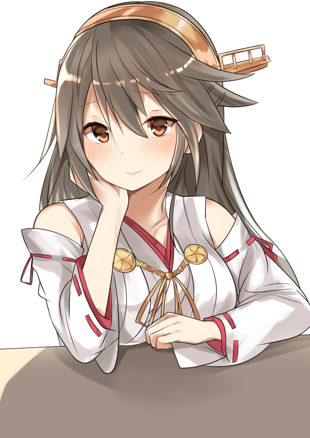 haruna_(kancolle), japanese_clothes, kantai_collection, natsu_(sinker8c)