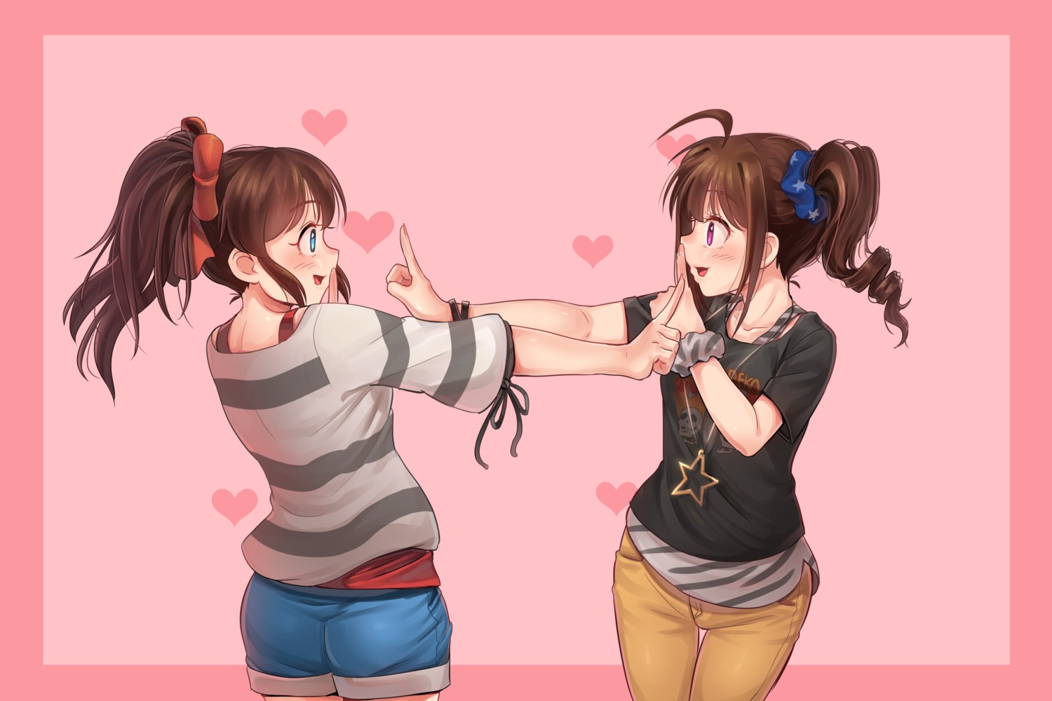 ass, kamille, satake_minako, the_idolm@ster, the_idolm@ster_million_live!, yokoyama_nao