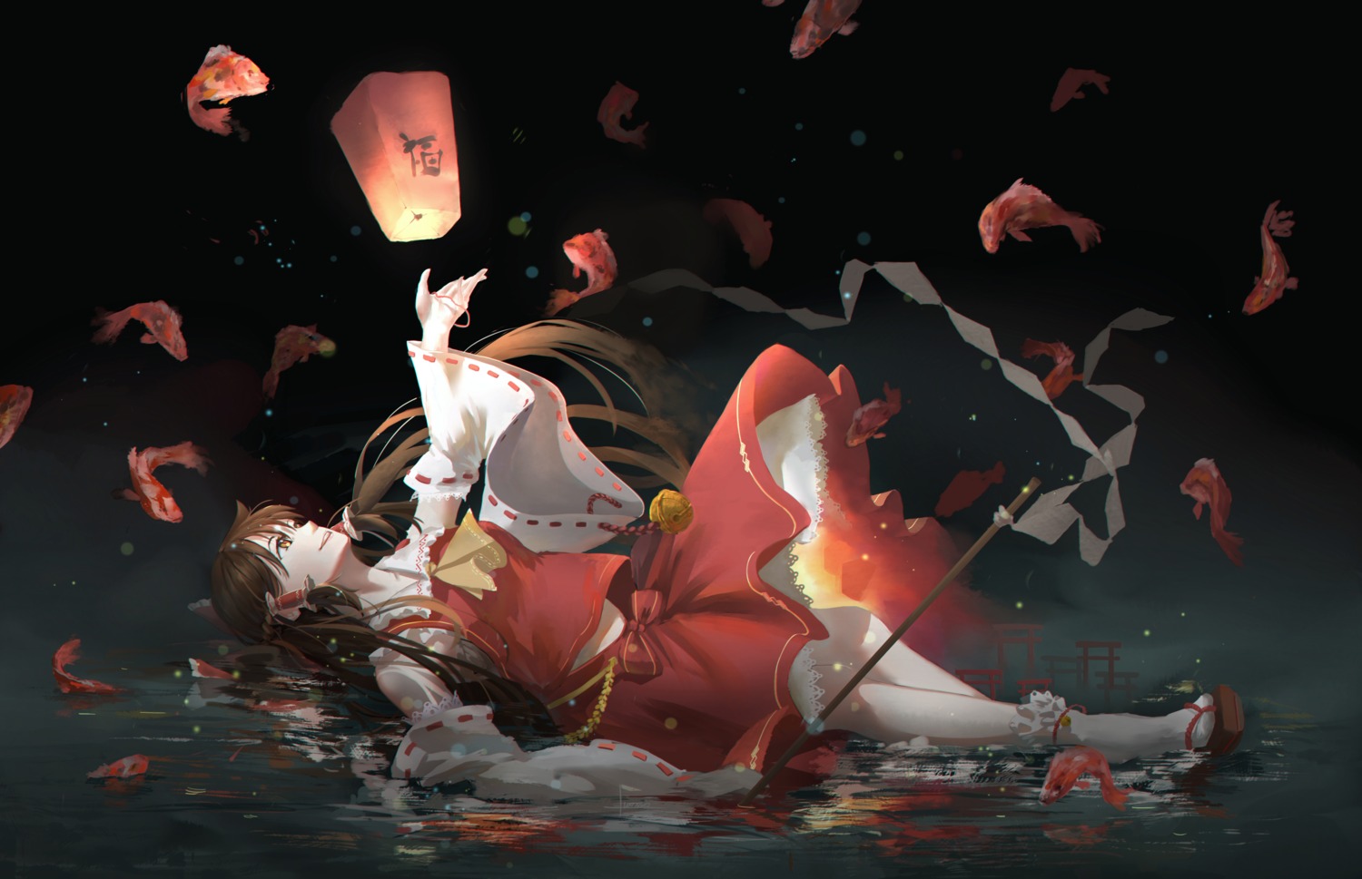 hakurei_reimu, luomo, miko, touhou