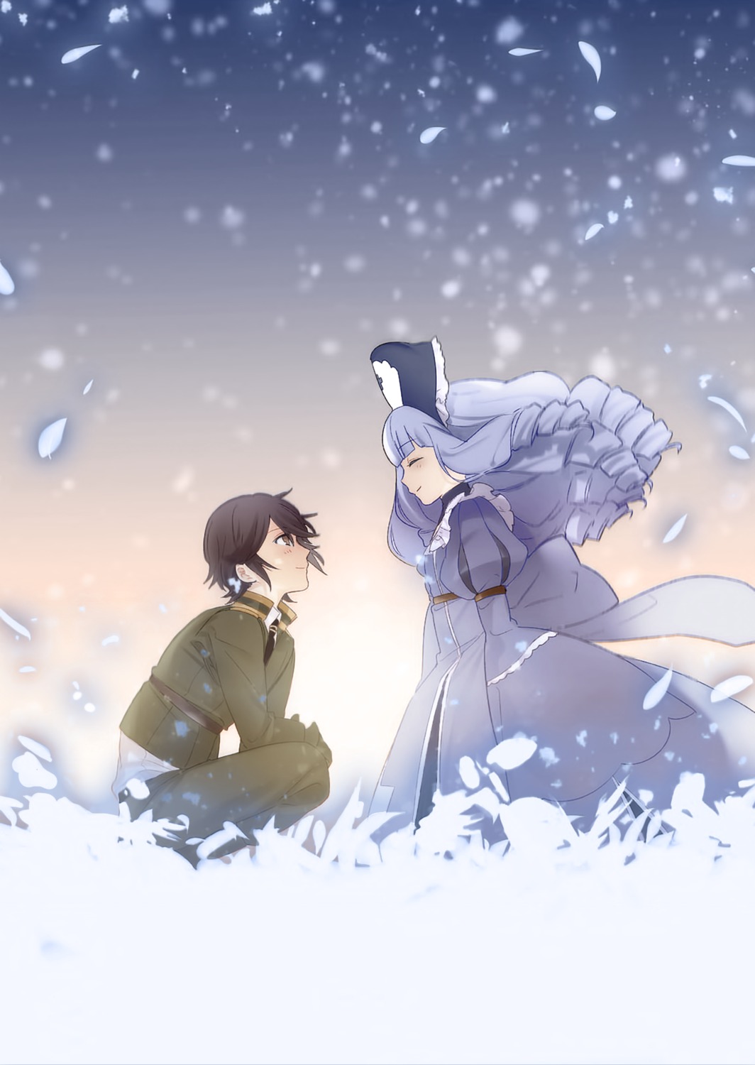 digital_version, dress, kusanagi_takeru_(taimadou_gakuen), lapis_lazuli_(taimadou_gakuen), taimadou_gakuen_35_shiken_shoutai, uniform