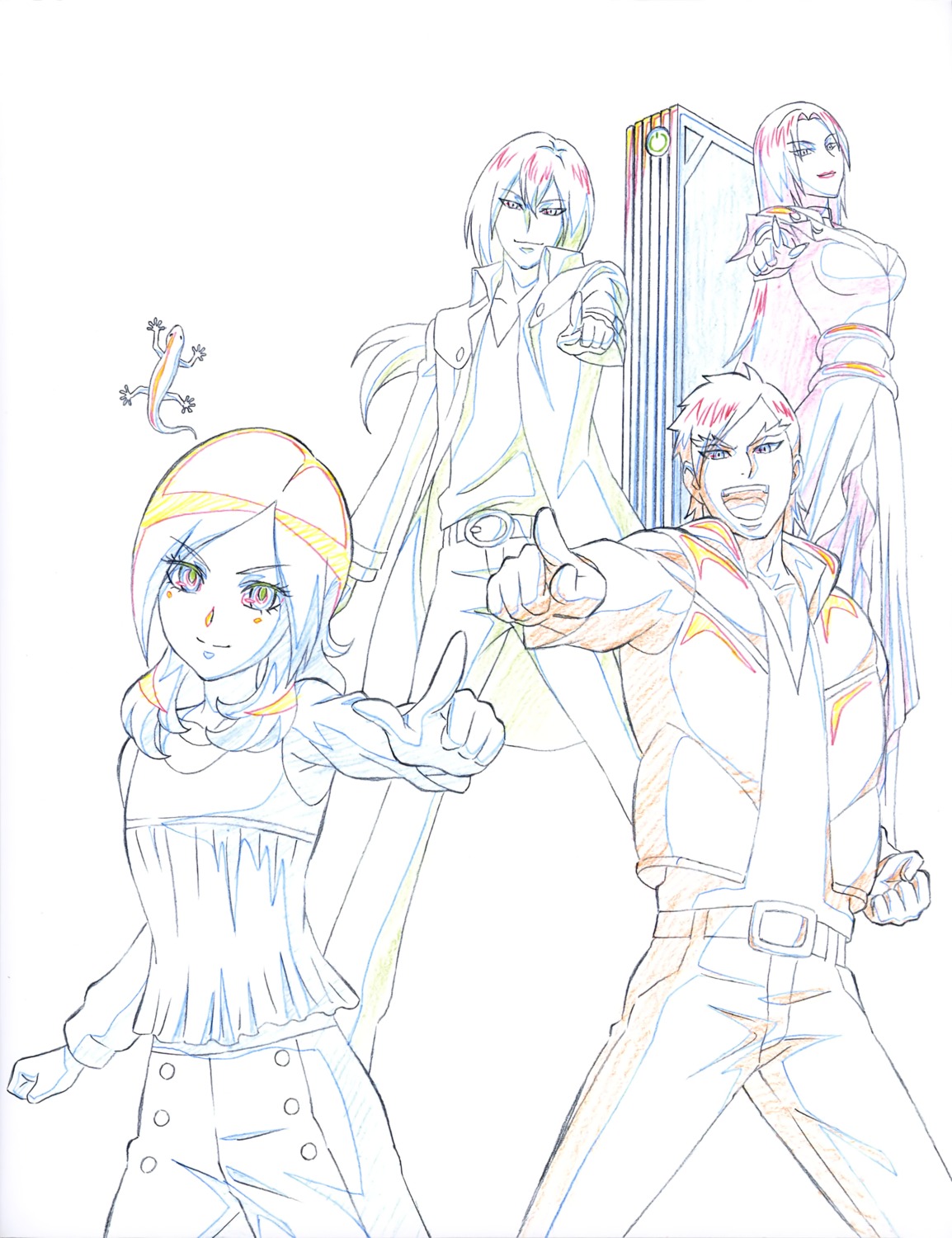 dress, fresh_precure!, higashi_setsuna, northa, precure, sketch, soular, westar