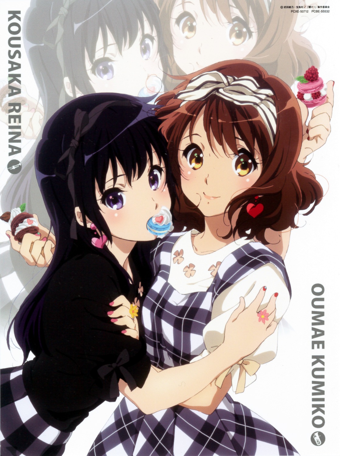 dress, hibike!_euphonium, ikeda_shouko, kousaka_reina, oumae_kumiko, scanning_dust, screening