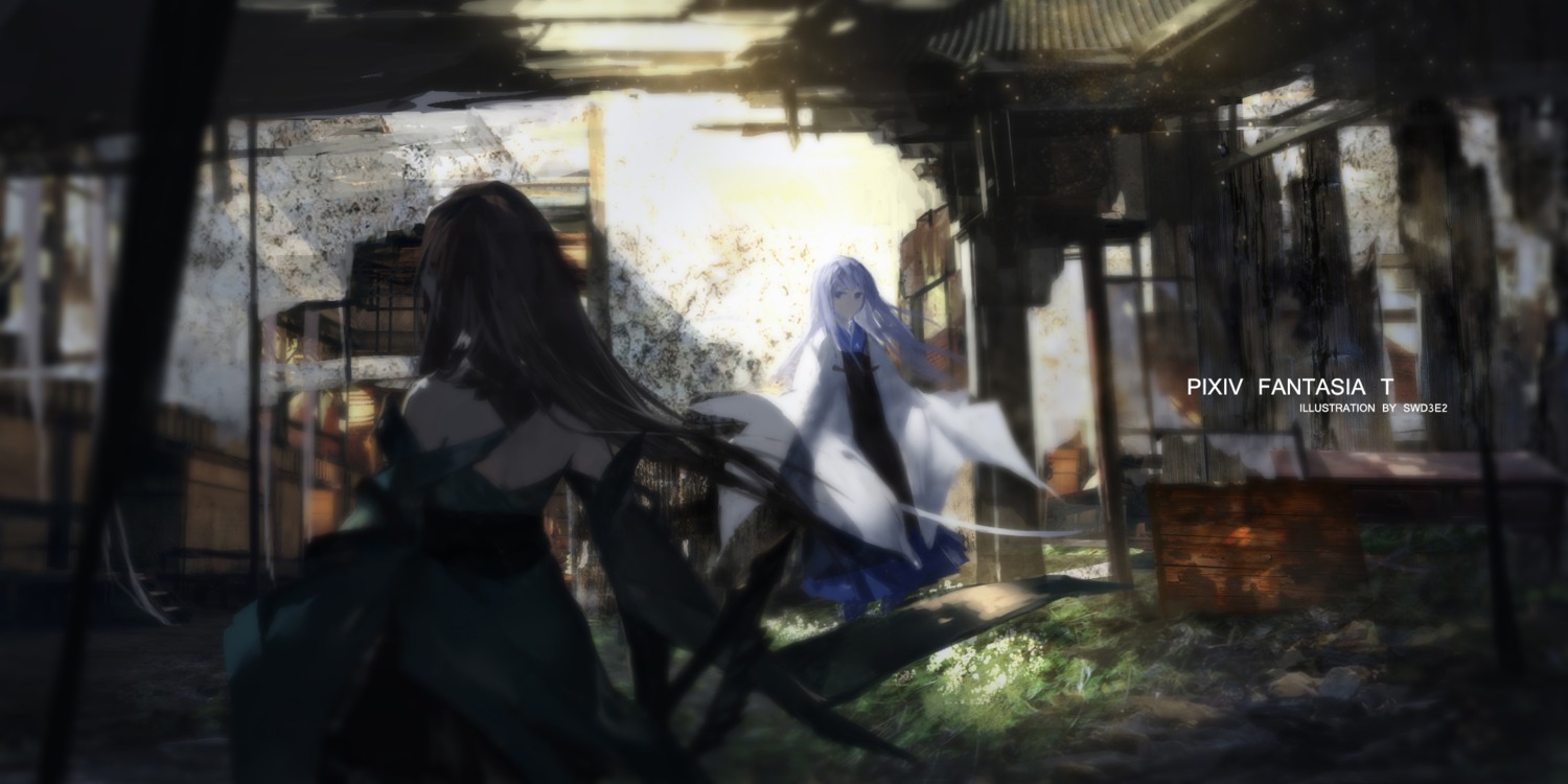 dress, japanese_clothes, pixiv_fantasia, pixiv_fantasia_t, swd3e2