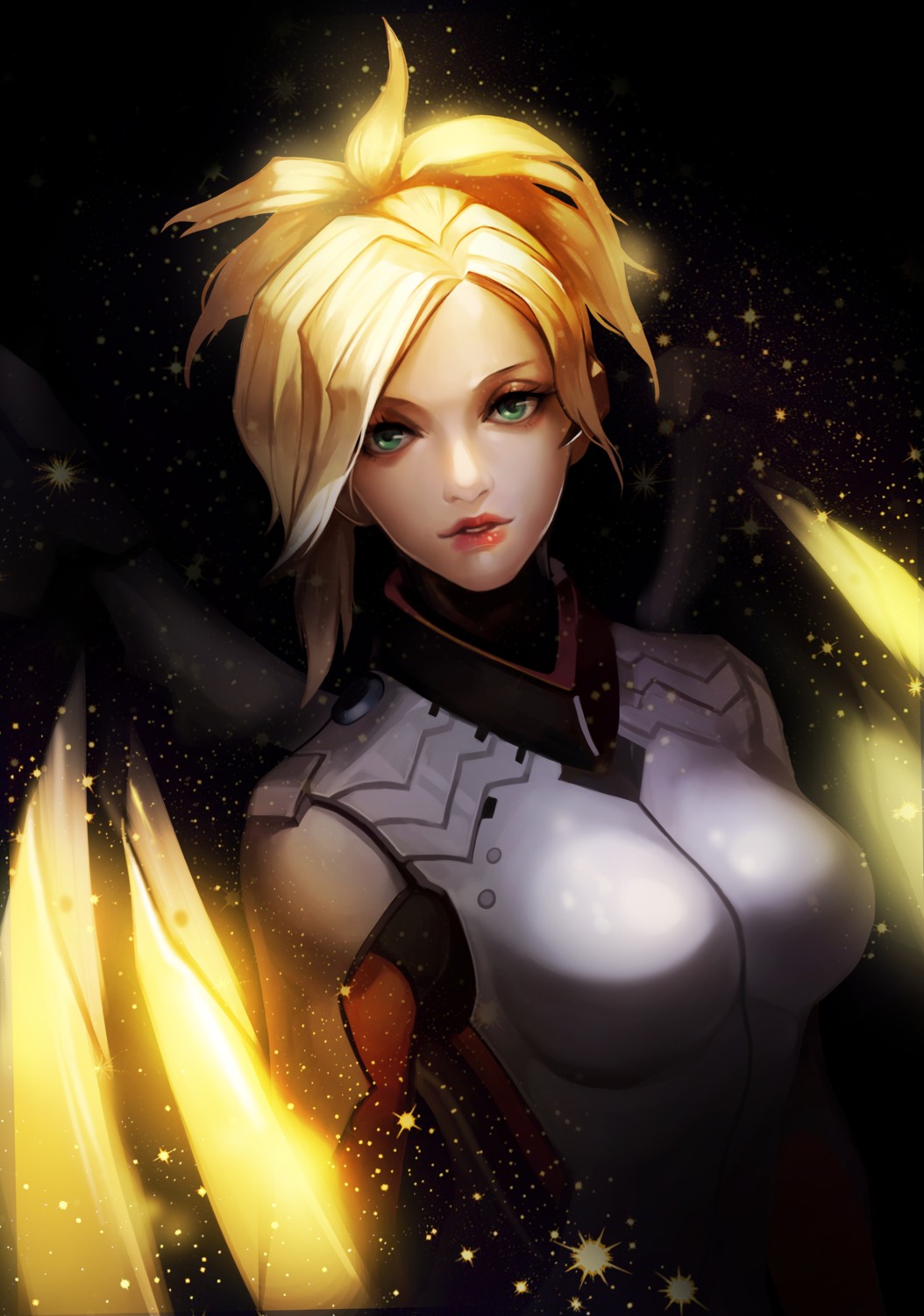 bodysuit, mercy_(overwatch), overwatch, wings, zzoggomini