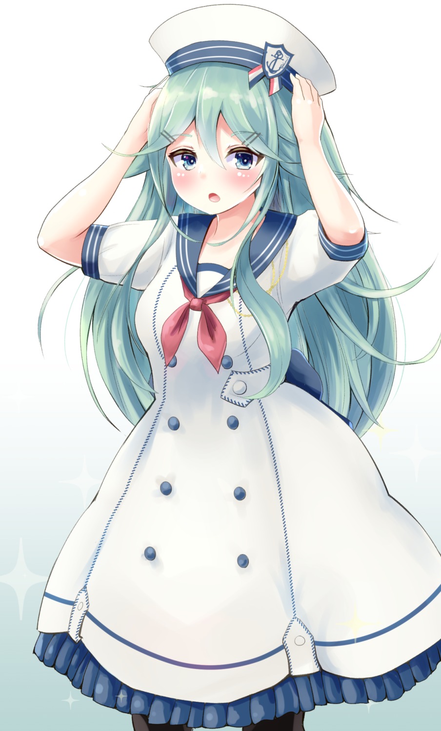 hamalu, kantai_collection, seifuku, yamakaze_(kancolle)