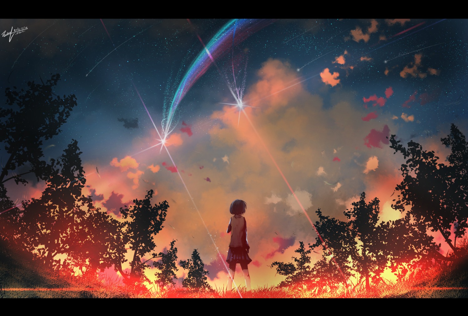 autographed, kimi_no_na_wa., landscape, miyamizu_mitsuha, wjstpwls4