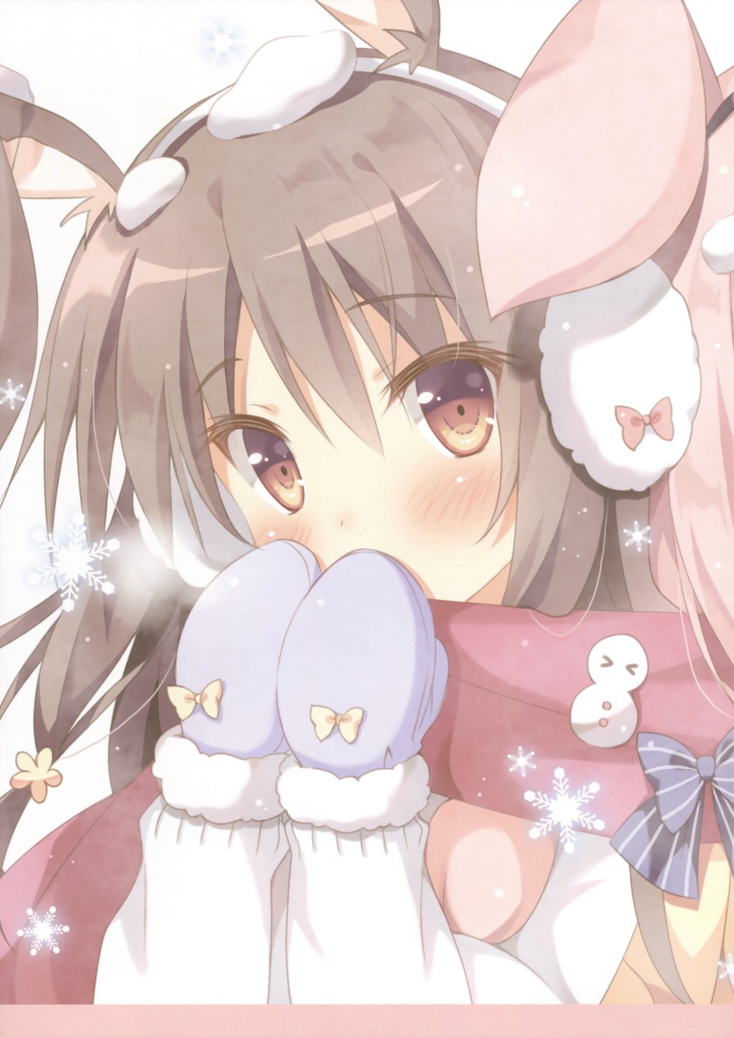 animal_ears, bunny_ears, cocoa_(pan), pan, pan_no_mimi, tsukimi_(pan)