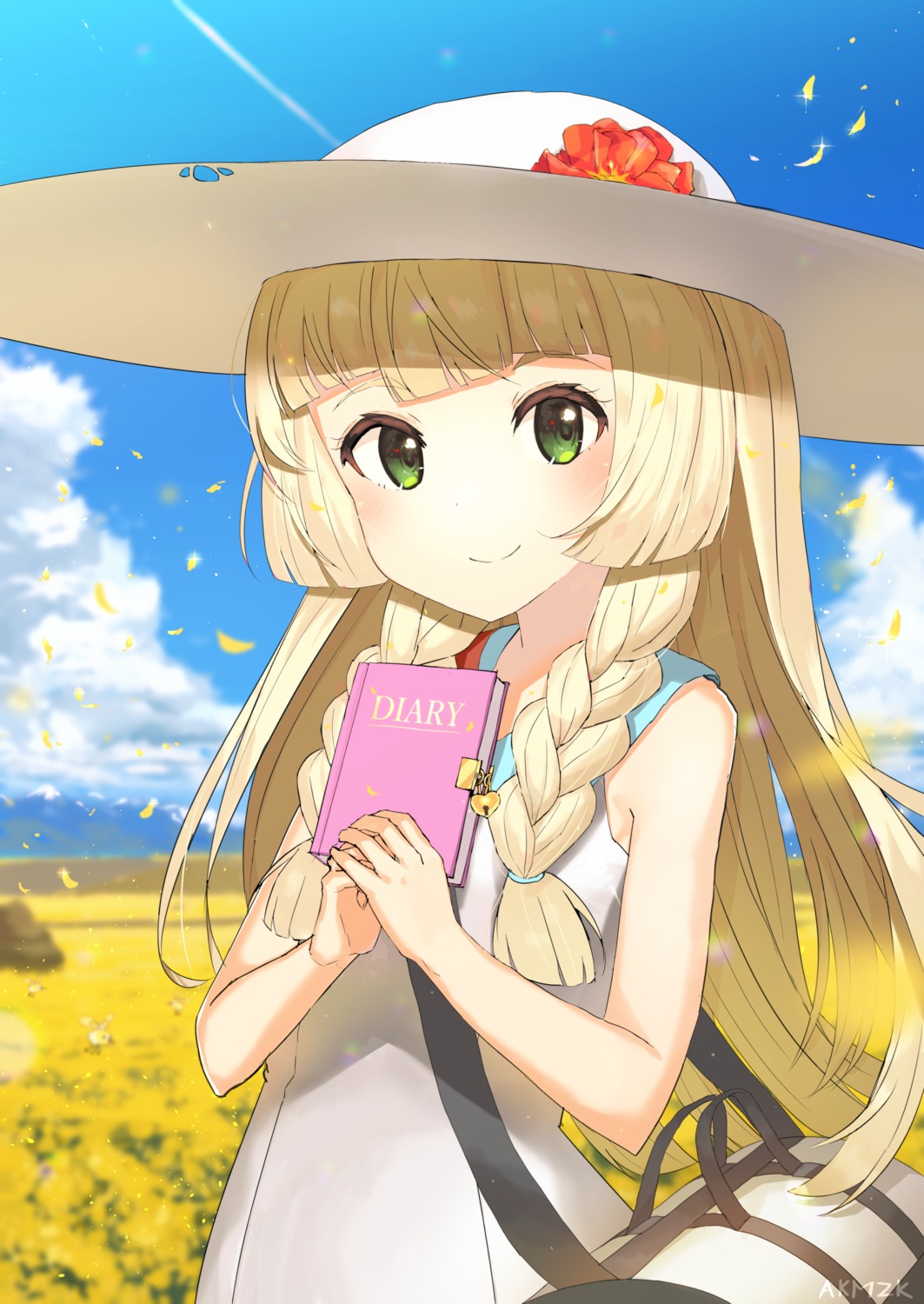 akamizuki_(akmzk), dress, lillie_(pokemon), pokemon, pokemon_sm, pokemon_usum