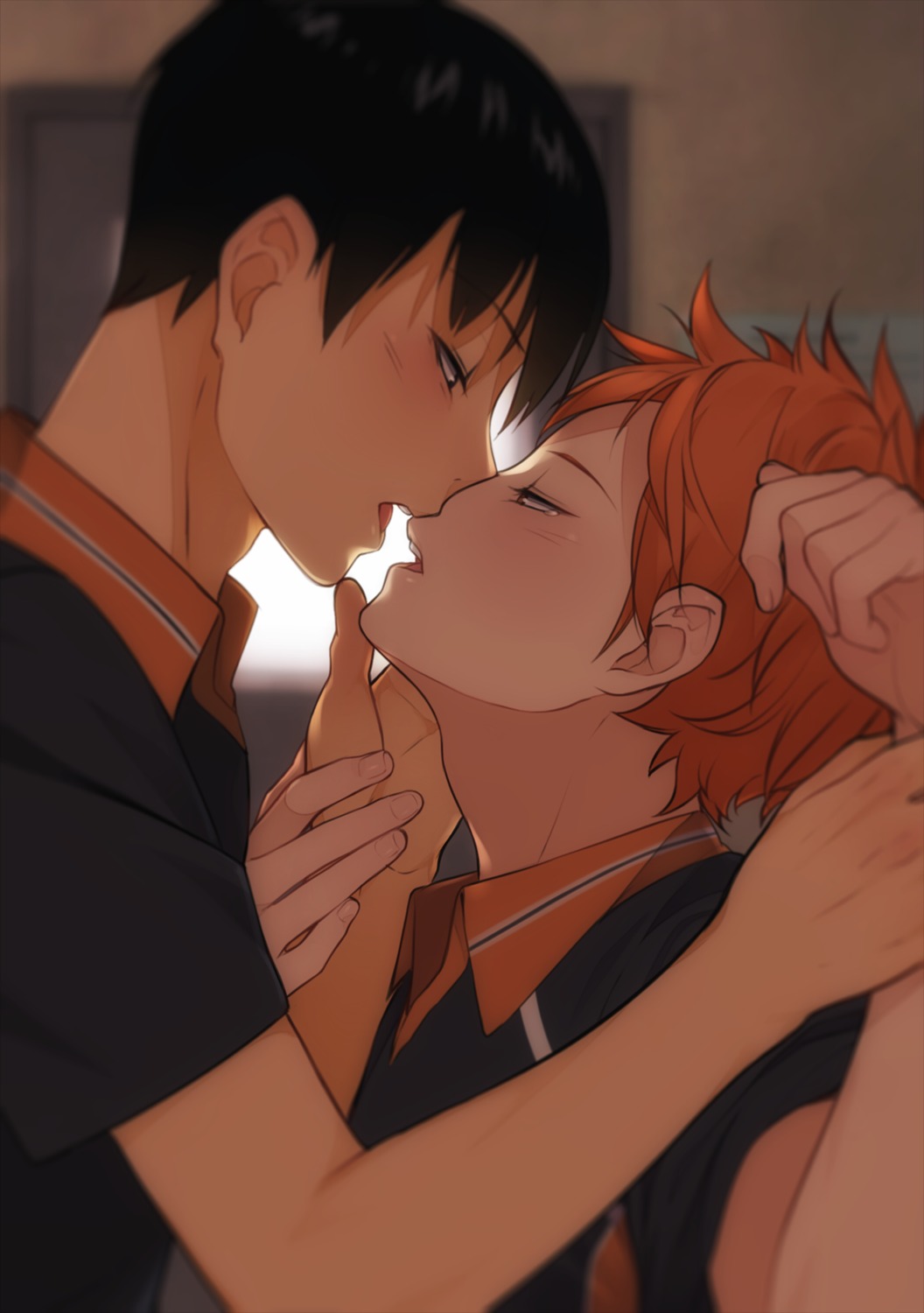 haikyuu!!, hinata_shouyou, kageyama_tobio, male, weyo, yaoi