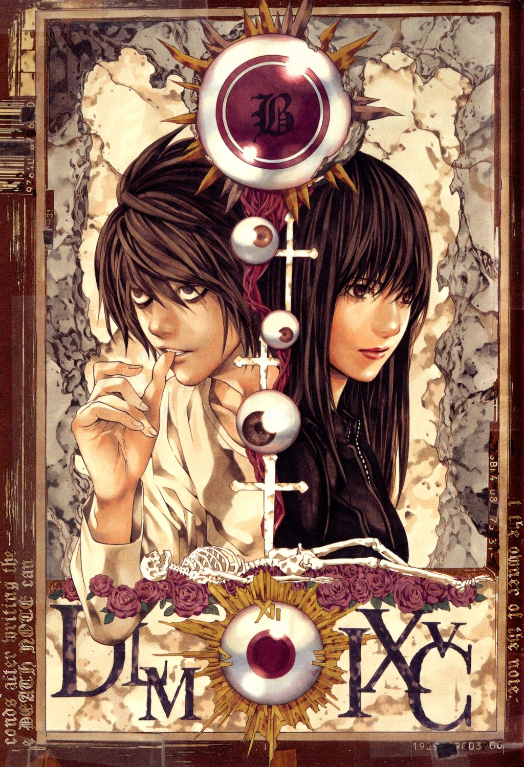 beyond_birthday, death_note, l, misora_naomi, obata_takeshi