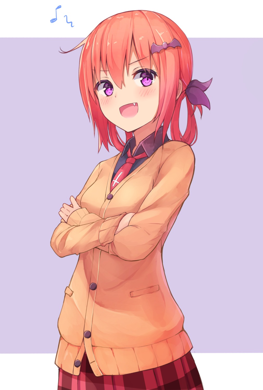 gabriel_dropout, hachitainu, kurumizawa_satanichia_mcdowell, seifuku