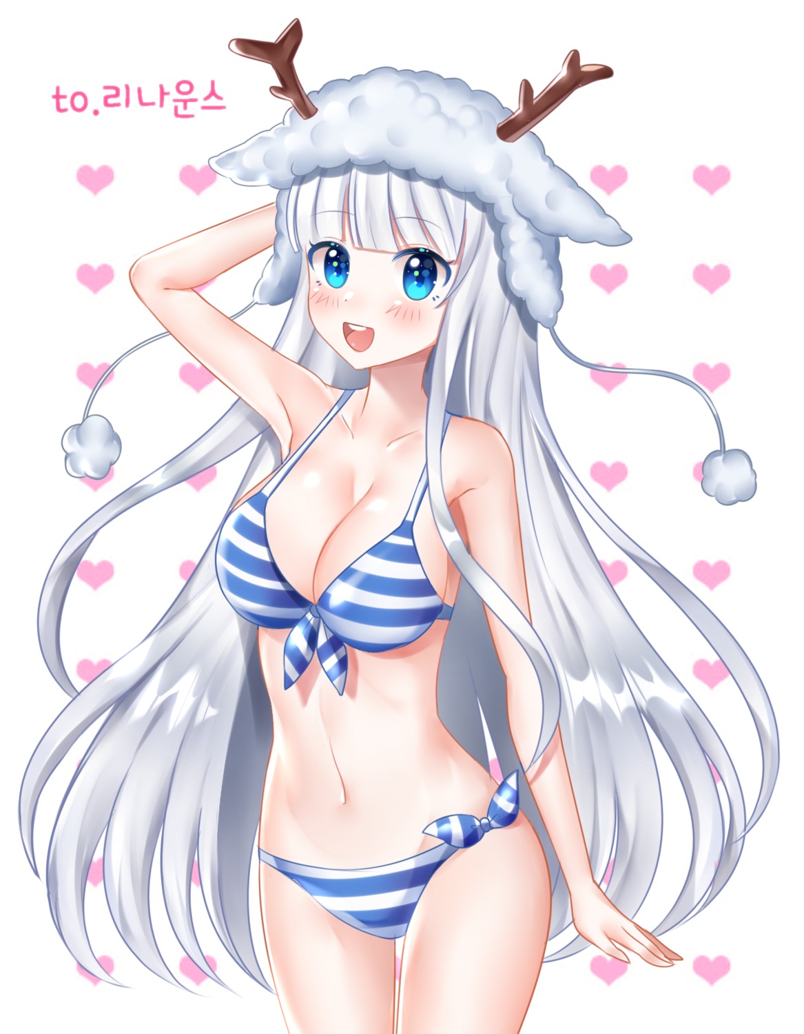 bikini, cleavage, horns, swimsuits, tl_astral7536
