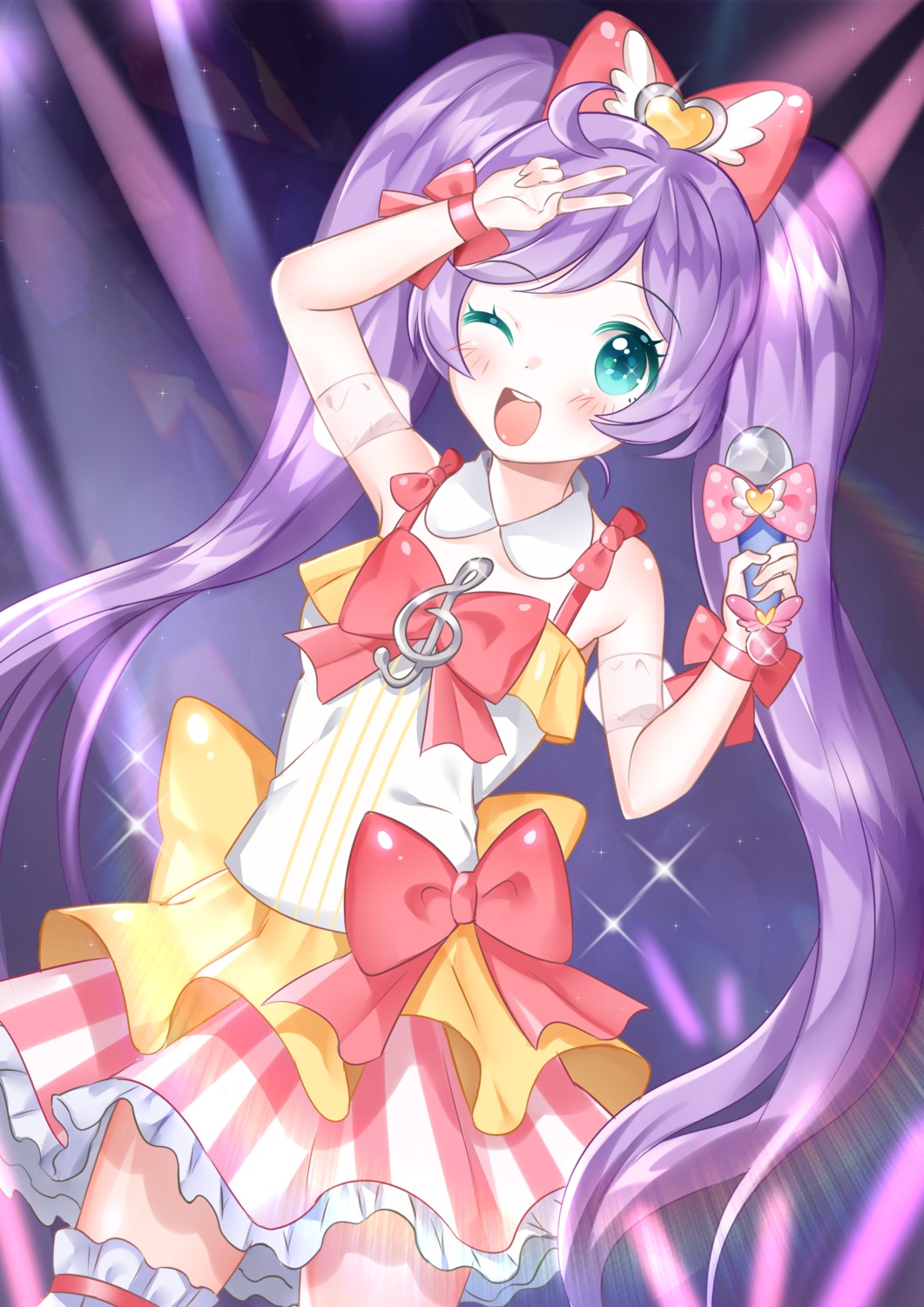 dress, garter, manaka_lala, pretty_series, pripara, tl_astral7536