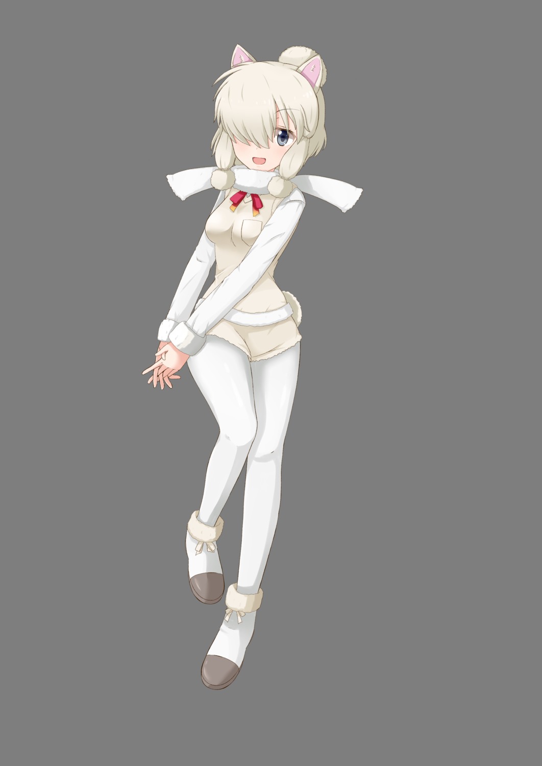 alpaca_suri, animal_ears, kemono_friends, pantyhose, tail, transparent_png
