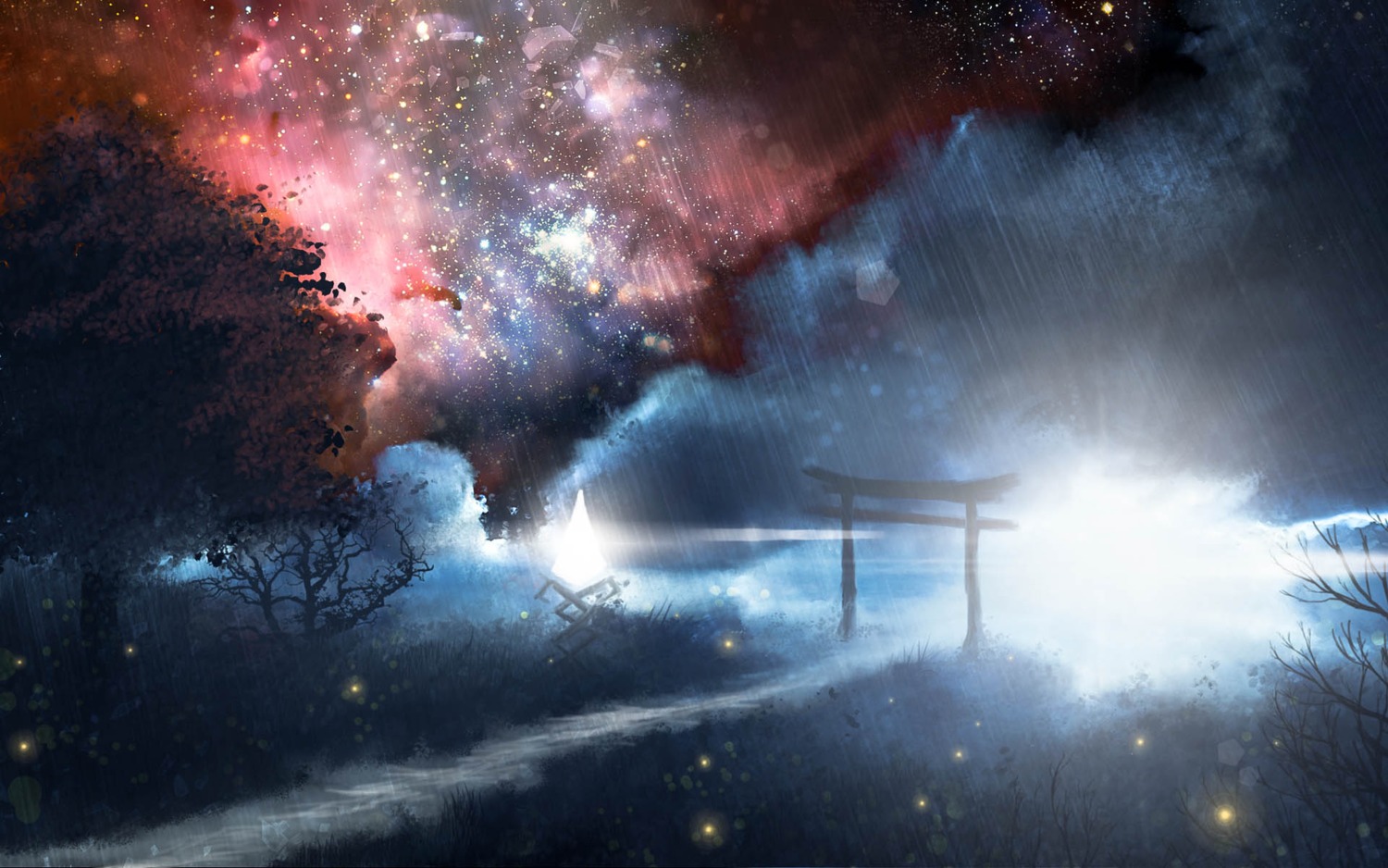 akyuun, landscape, wallpaper