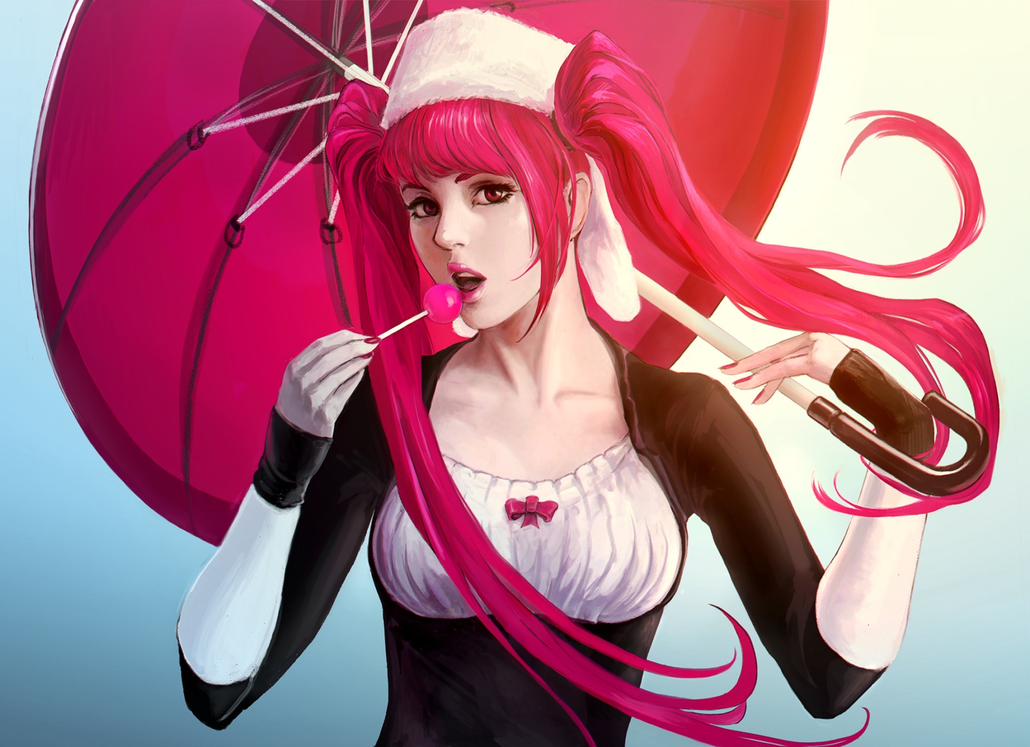 bleach, dokugamine_riruka, romaniacc, umbrella