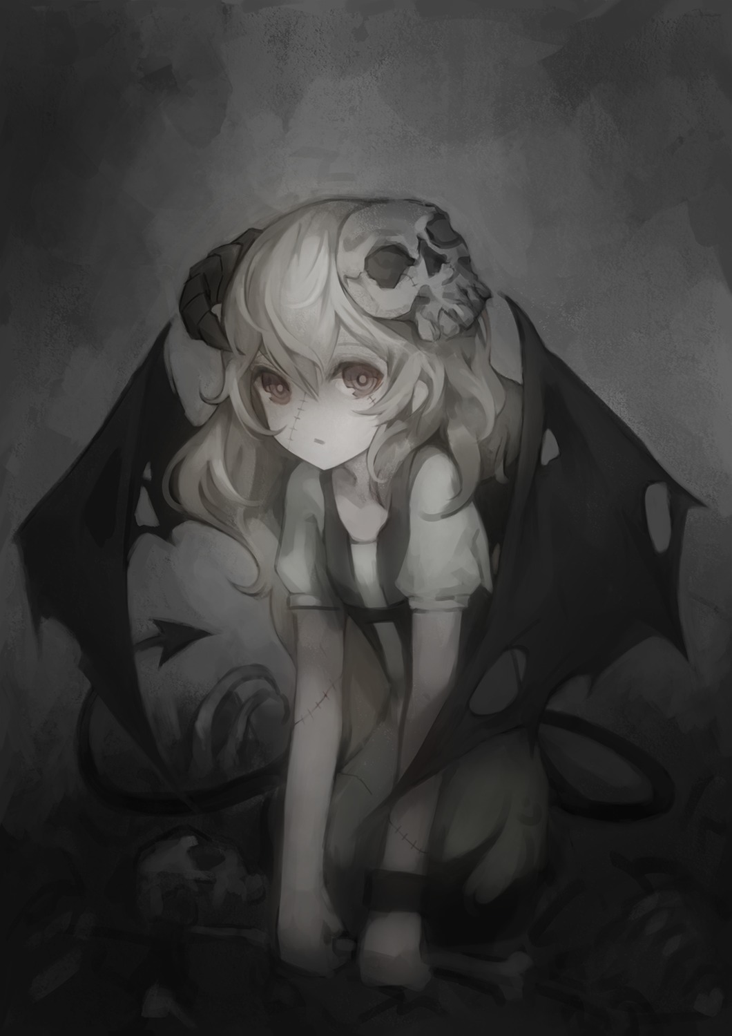 gyup, horns, wings