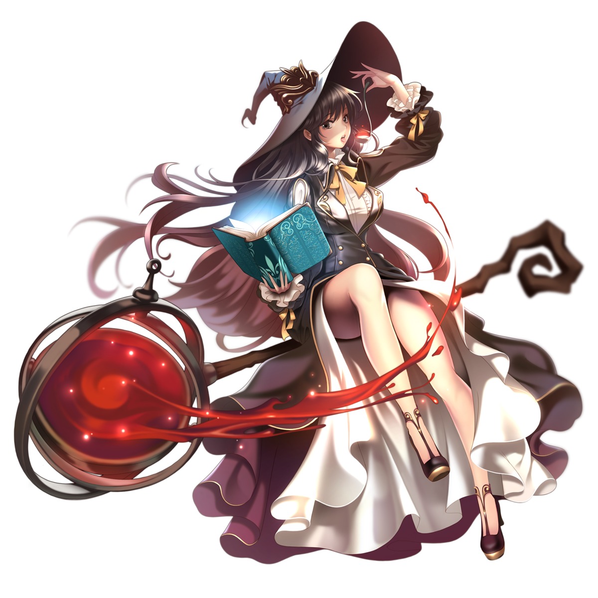heels, miyaza, witch