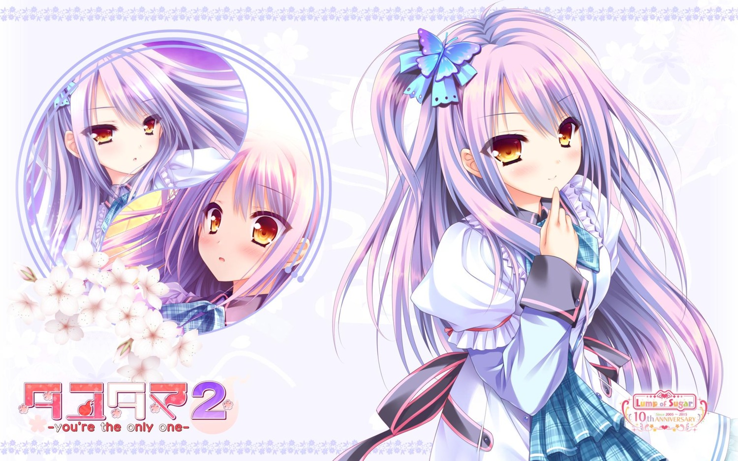lump_of_sugar, moekibara_fumitake, saijou_hifumi, seifuku, tayutama, tayutama_2, wallpaper