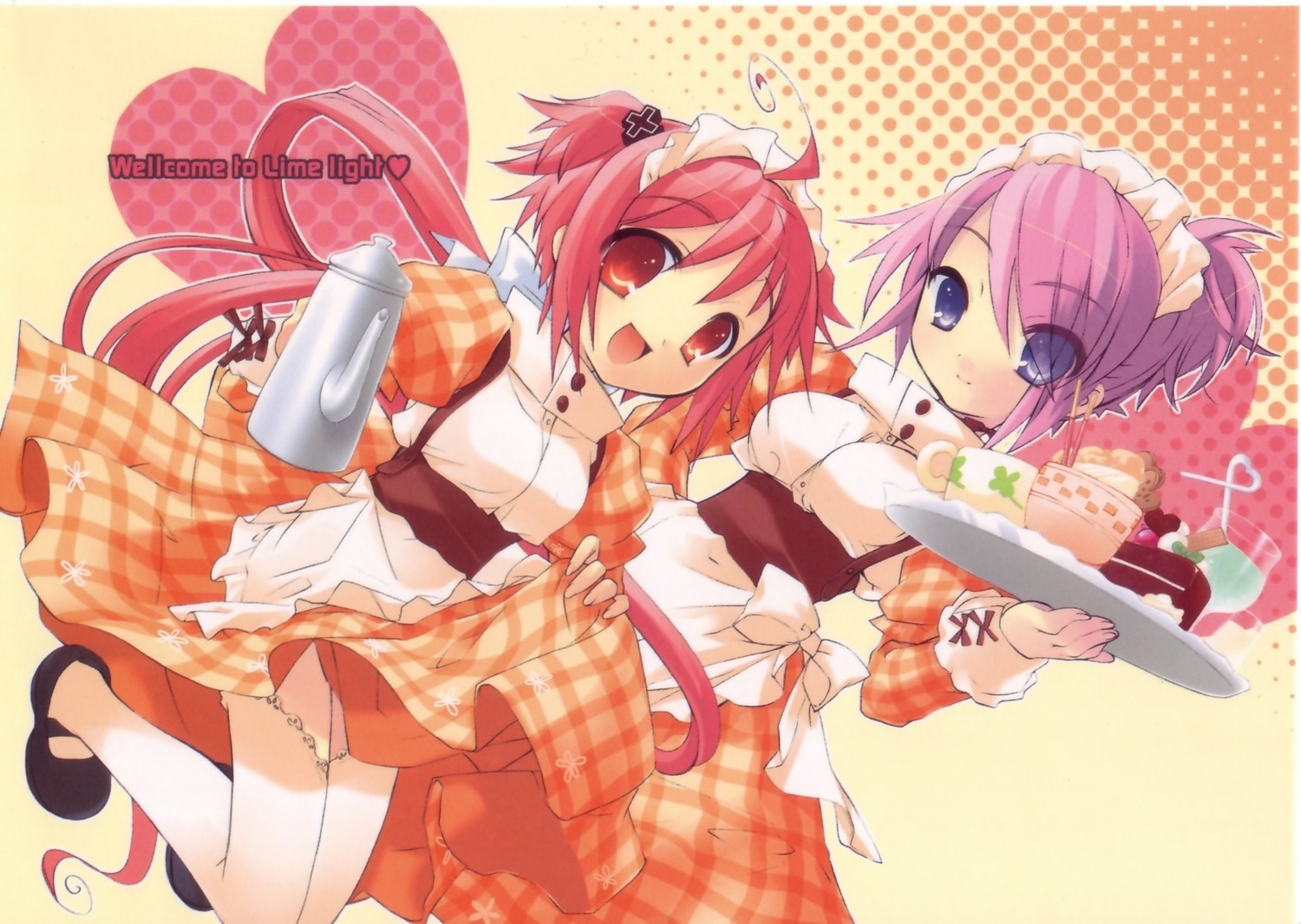 akizuki_nagi, ito_noizi, momose_hikaru, peace@pieces, waitress