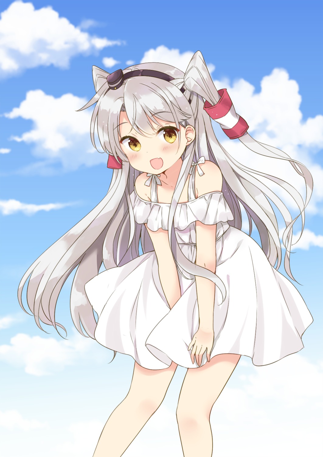 amatsukaze_(kancolle), dress, kantai_collection, summer_dress, yoshikita_popuri