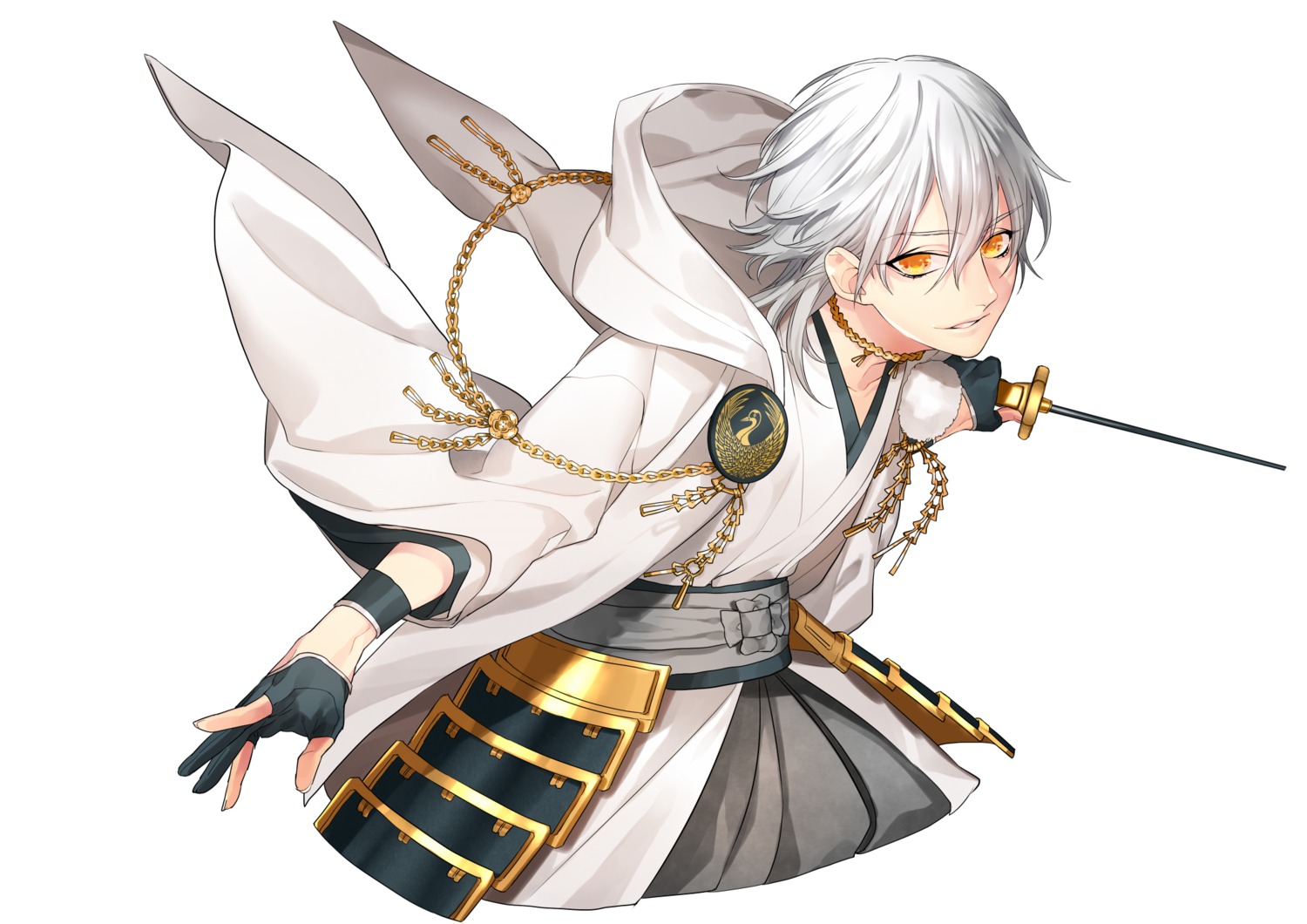 hokora_(n70), male, sword, touken_ranbu, tsurumaru_kuninaga