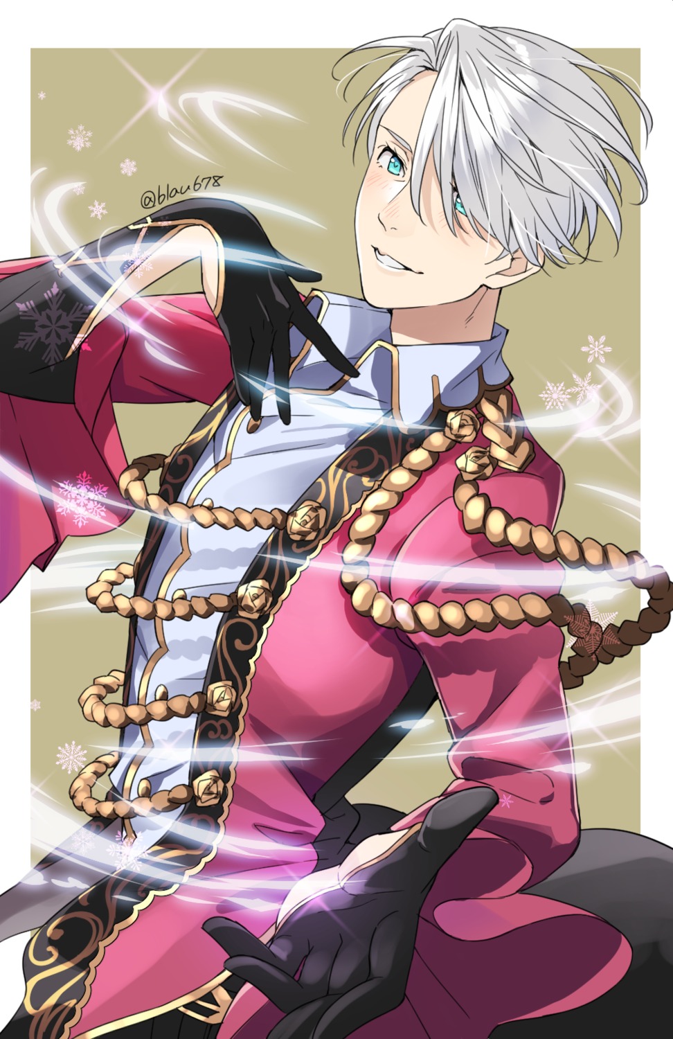 92_(artist), cosplay, male, shingeki_no_bahamut, victor_nikiforov, yuri!!!_on_ice