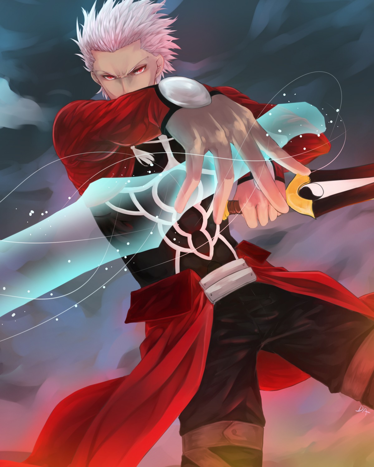 archer, da, fate/stay_night, male, sword
