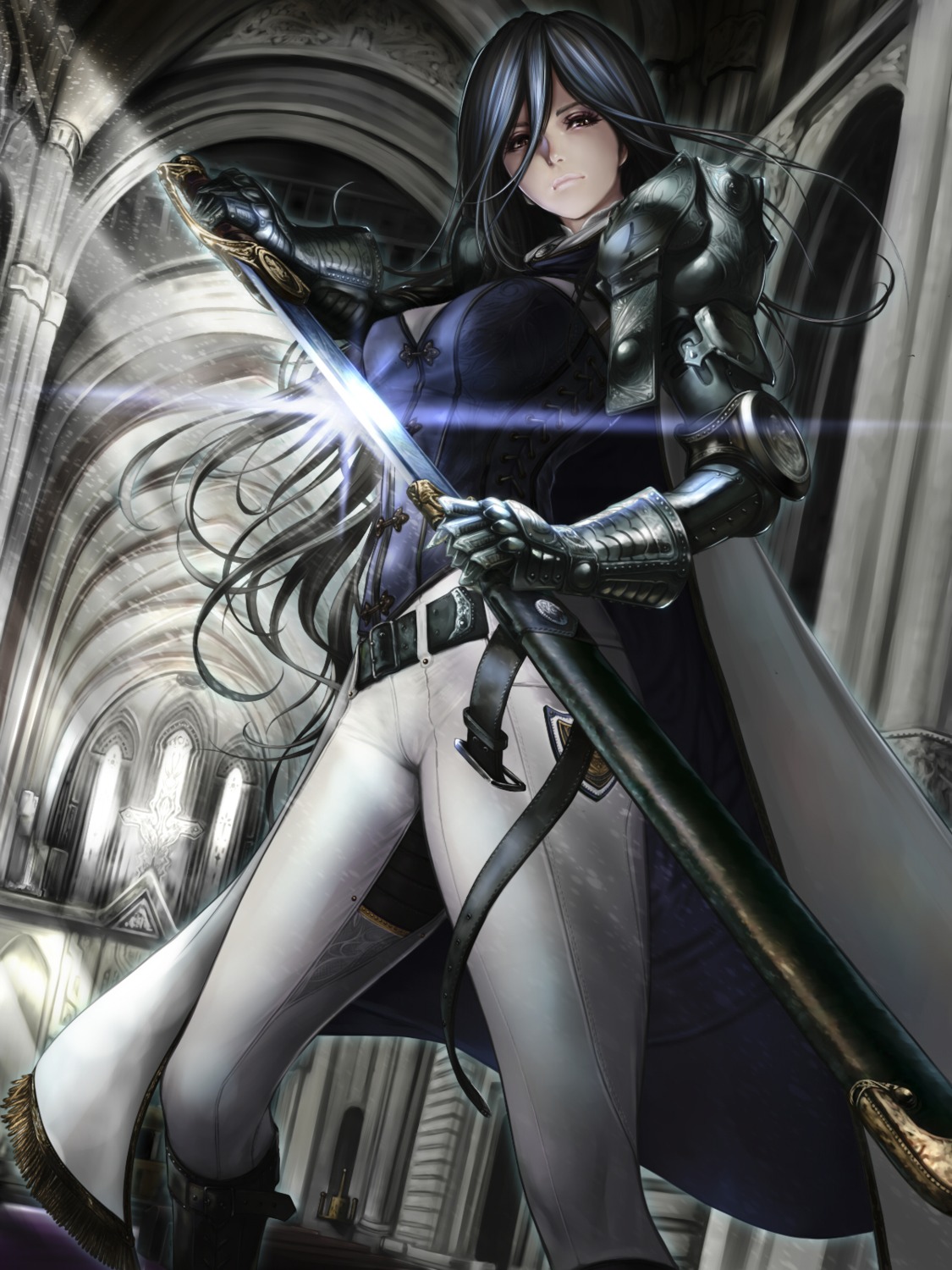 armor, shisshou_senkoku, sword
