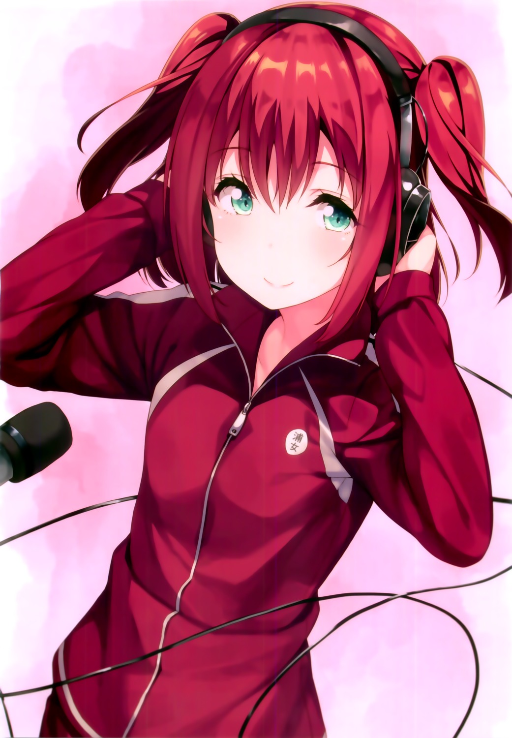 executor, gym_uniform, headphones, kurosawa_ruby, love_live!_(series), love_live!_sunshine!!, siva.