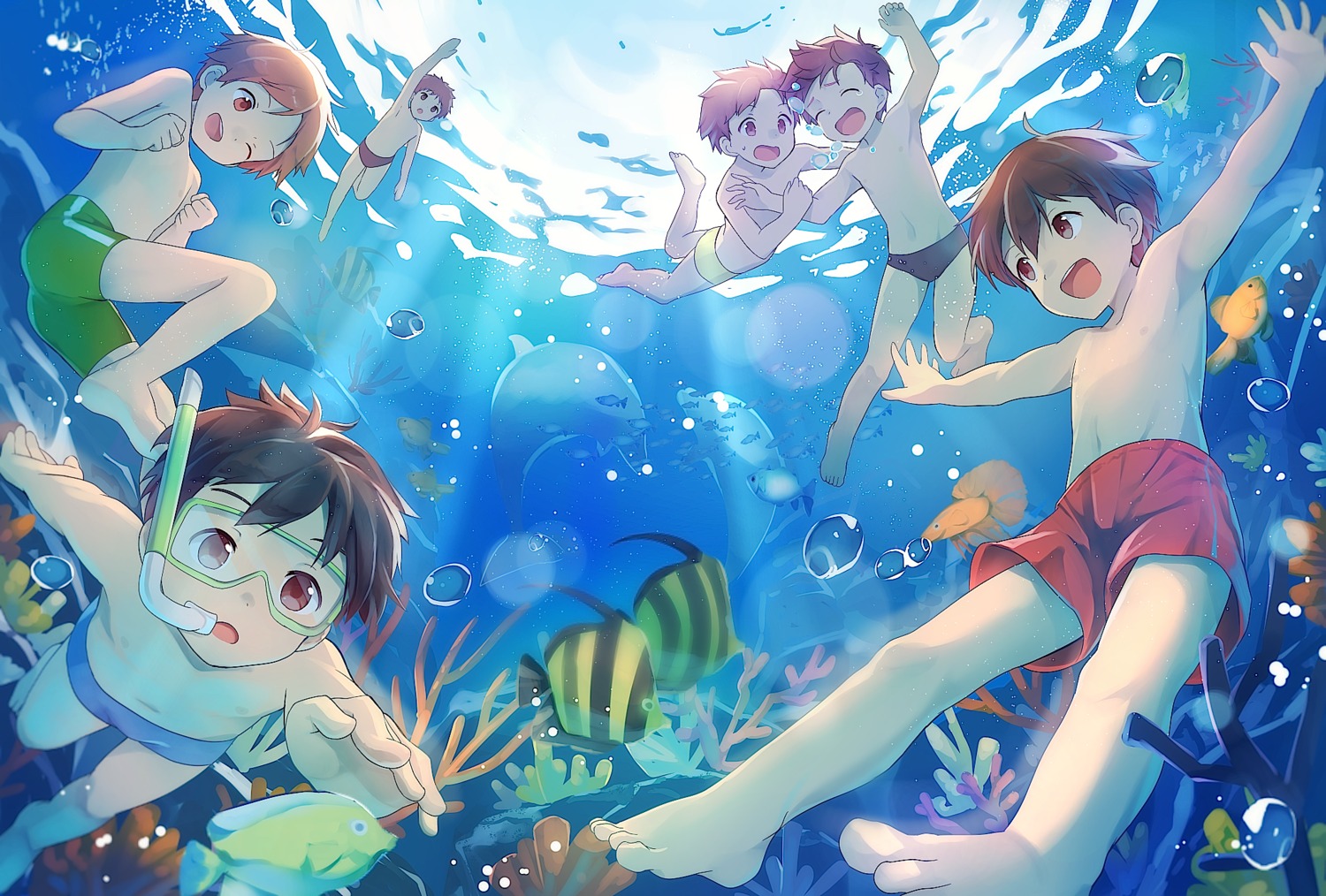 cocolo_(co_co_lo), feet, male, swimsuits
