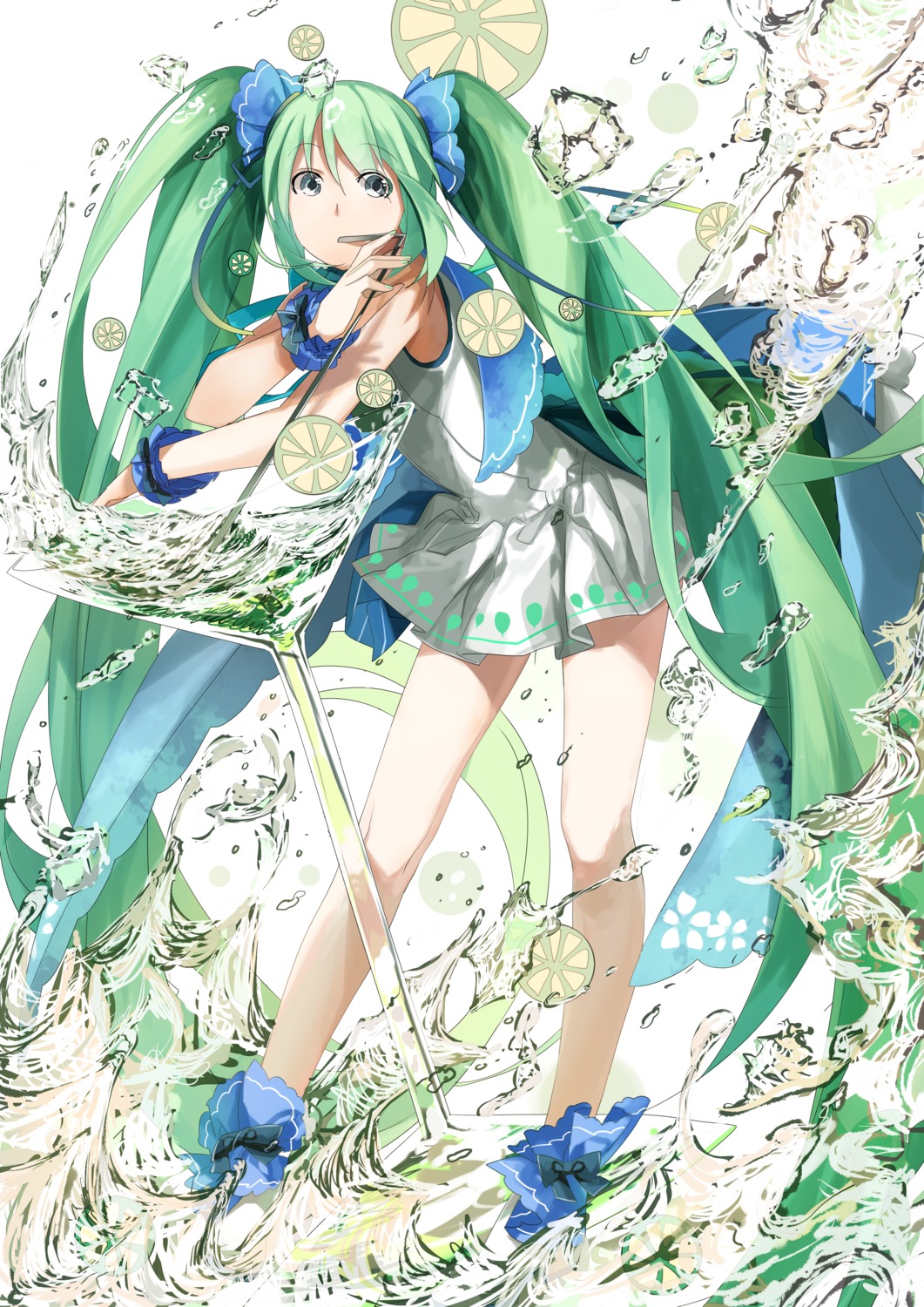 dress, hatsune_miku, vocaloid, xiaonuo_(1906803064)