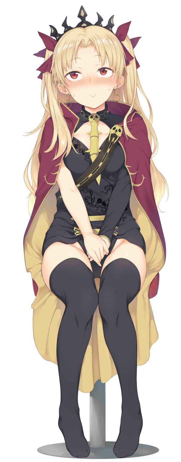 dress, ereshkigal_(fate), fate/grand_order, pantsu, spirytus_tarou, thighhighs