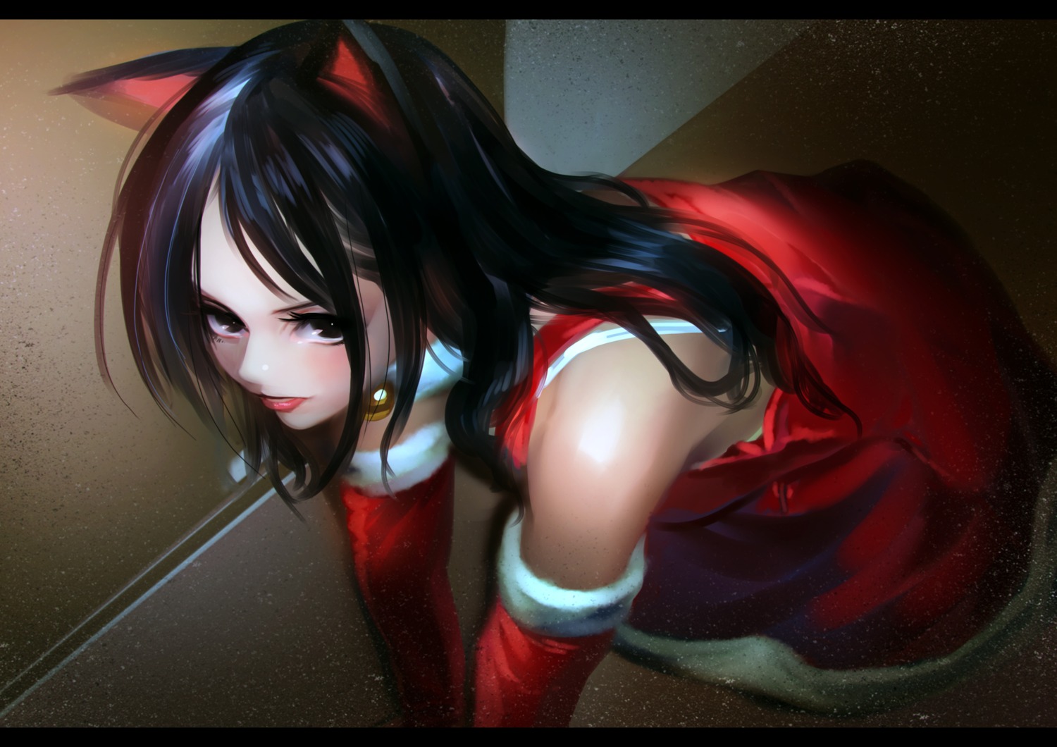animal_ears, christmas, dress, takagi_masafumi