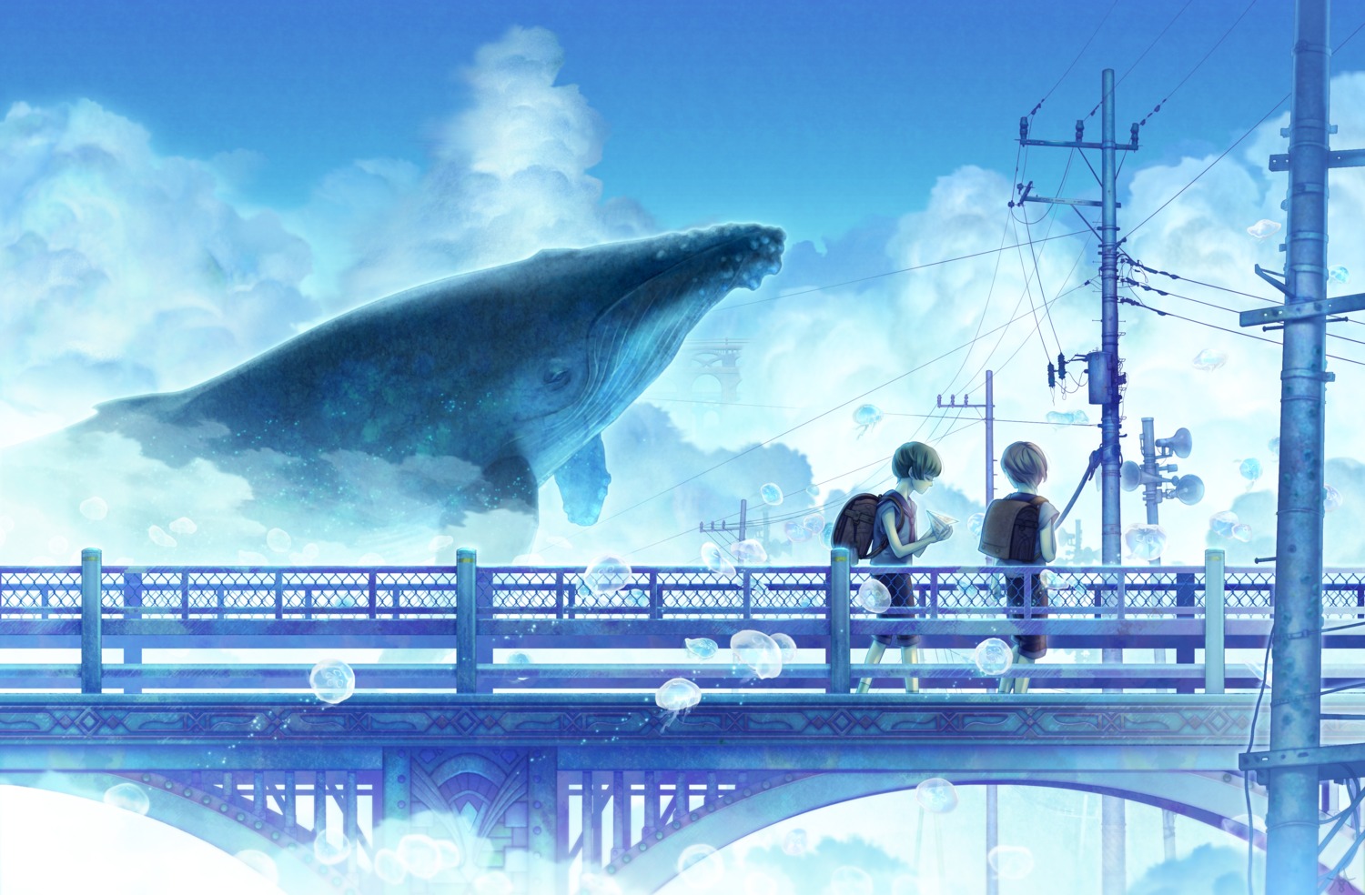 landscape, male, mmaru, seifuku
