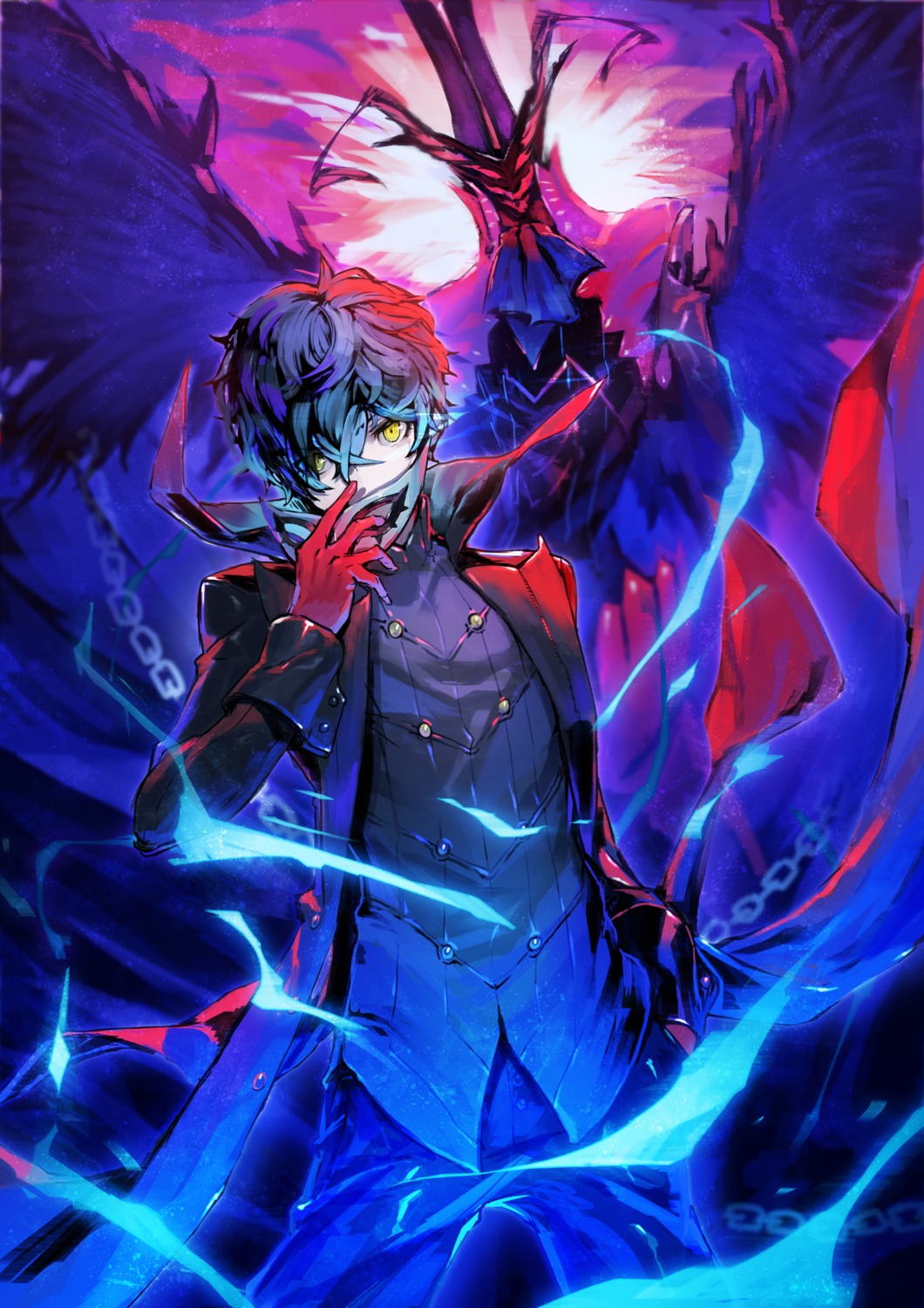 akiyoshi_nozomu, amamiya_ren, arsene_(persona_5), male, persona_5