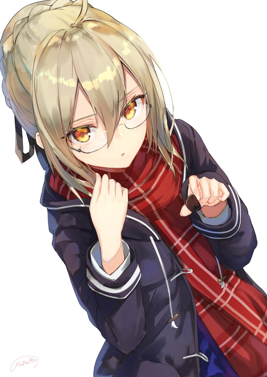 fate/grand_order, fate/stay_night, haru_ato, heroine_x_alter, megane, seifuku