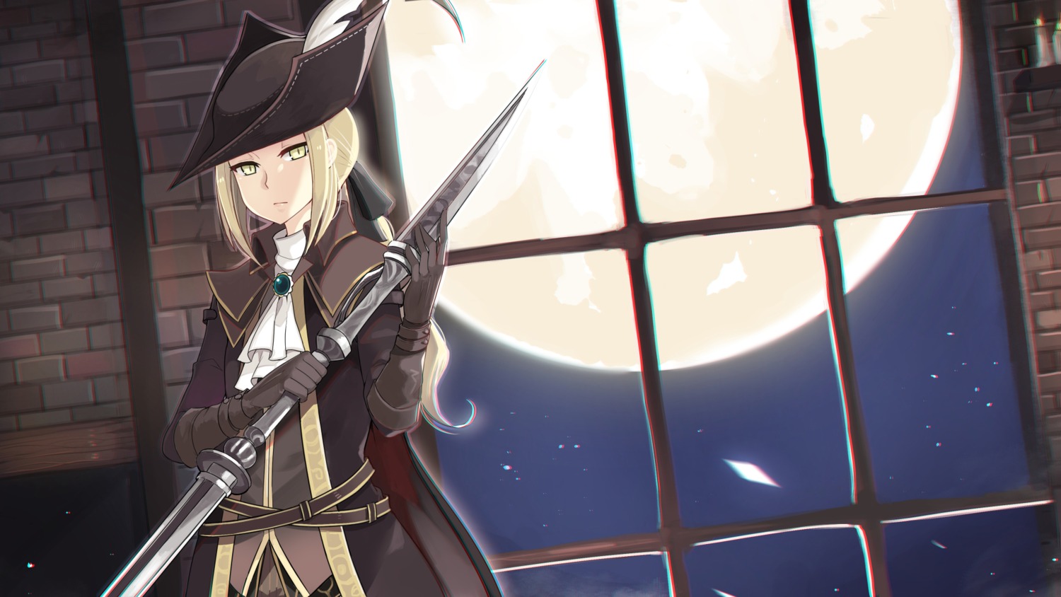 bloodborne, lady_maria_of_the_astral_clocktower, onigensou, wallpaper, weapon