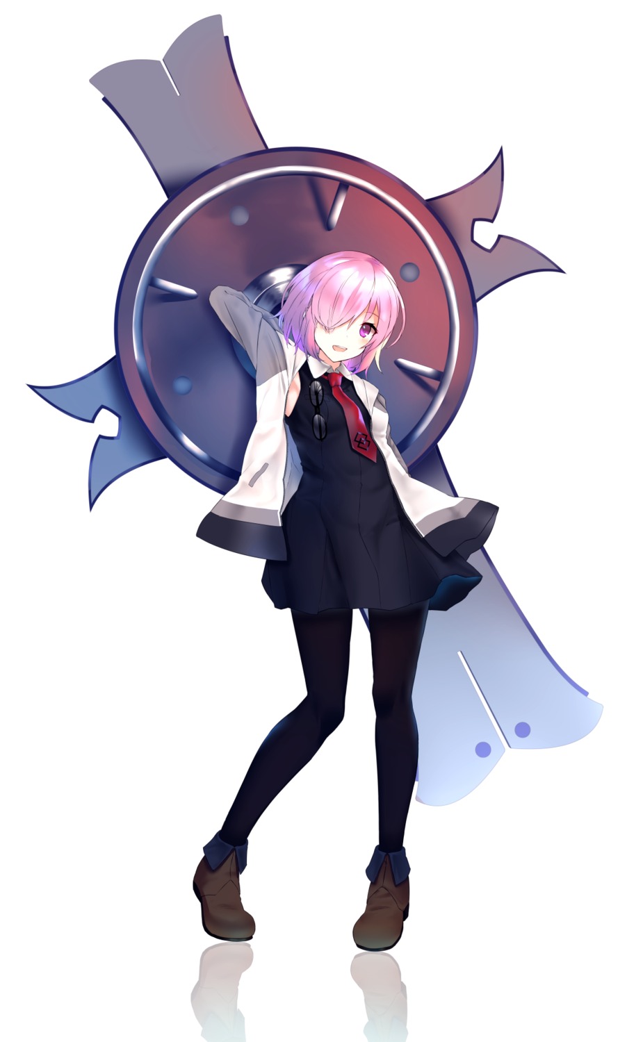 fate/grand_order, mash_kyrielight, naitsu, pantyhose