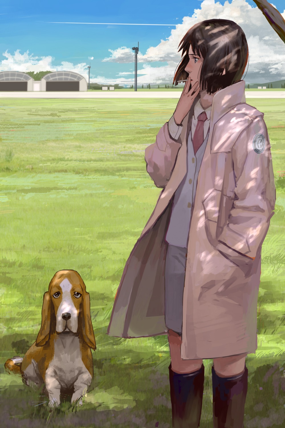 kusanagi_suito, sky_crawlers, smoking, tomiya7112