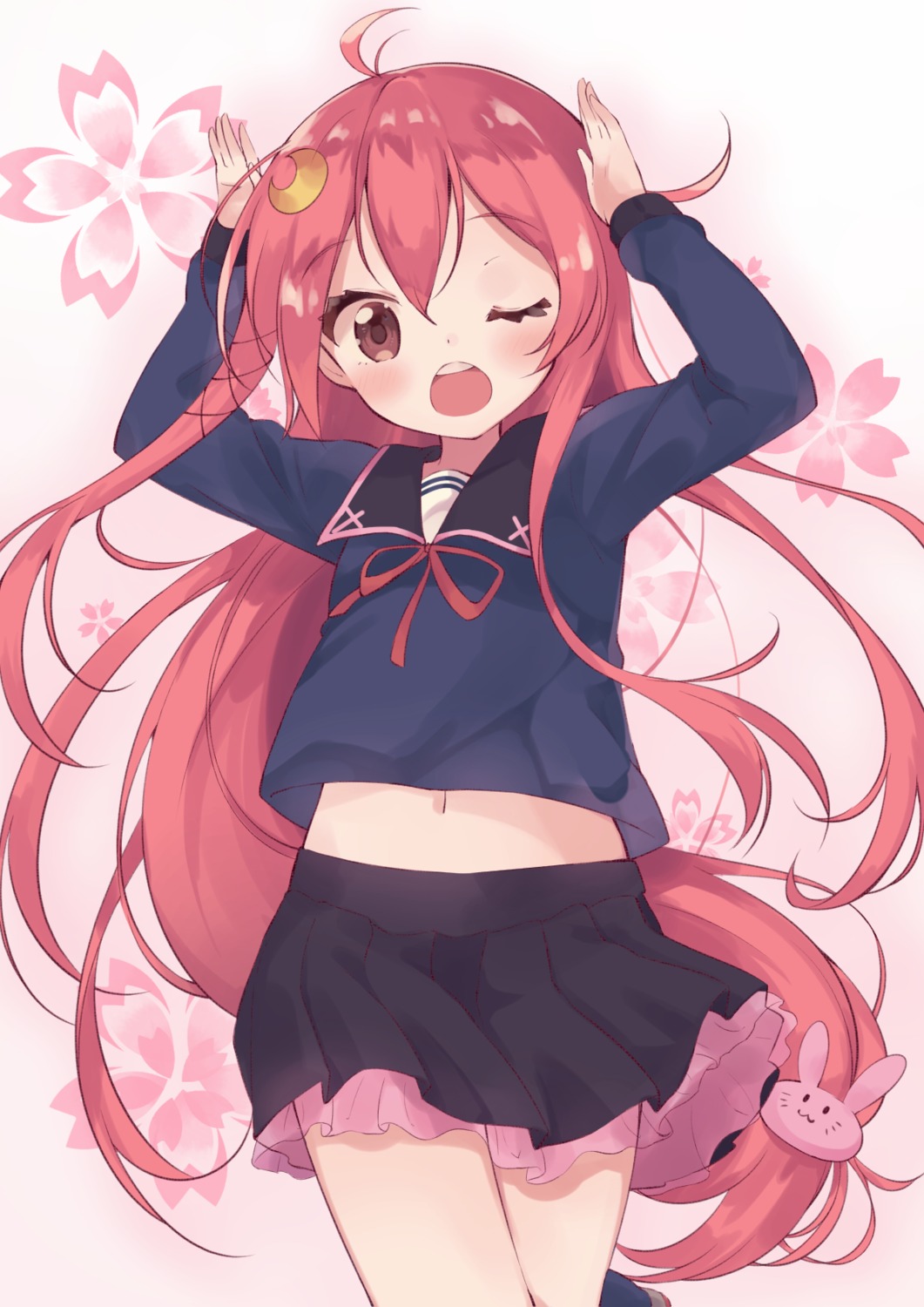 kantai_collection, narumi_midori, see_through, seifuku, uzuki_(kancolle)
