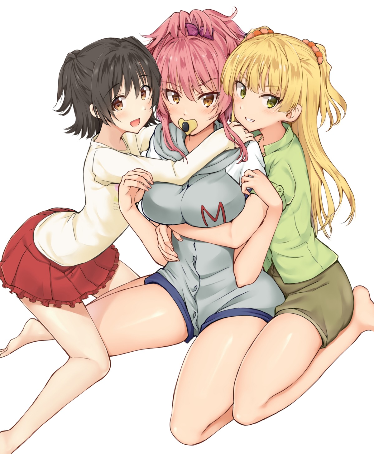 akagi_miria, jougasaki_mika, jougasaki_rika, kazuchi, the_idolm@ster, the_idolm@ster_cinderella_girls, the_idolm@ster_cinderella_girls_u149