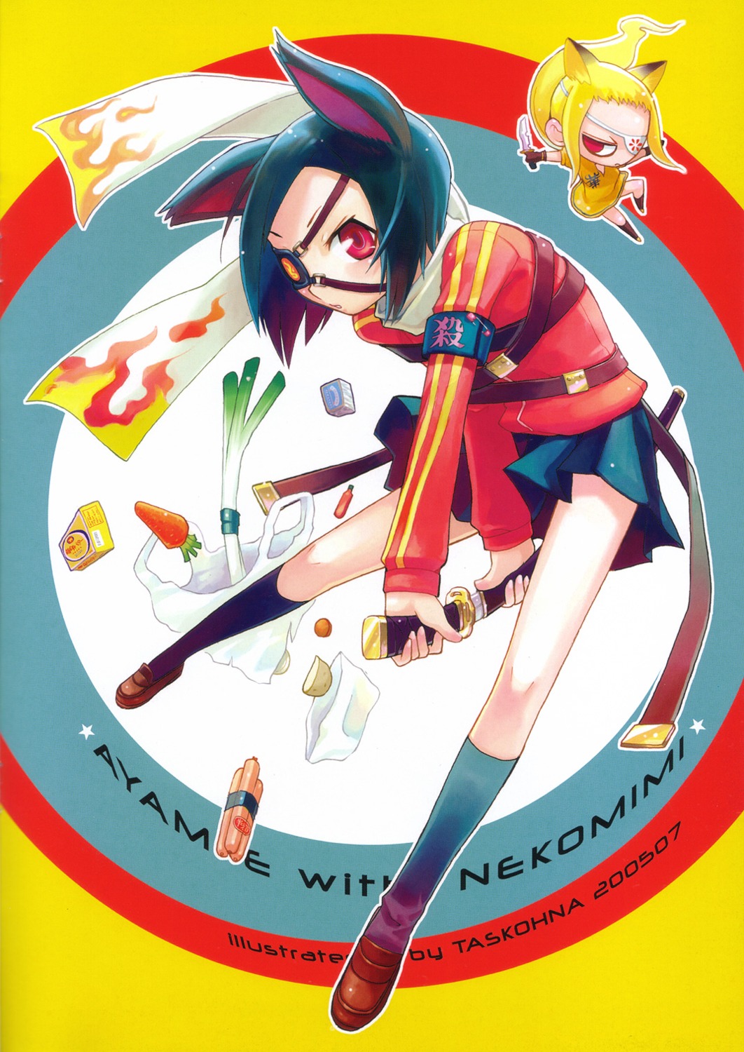 animal_ears, eyepatch, imaizumi_teruhiko, nekomimi